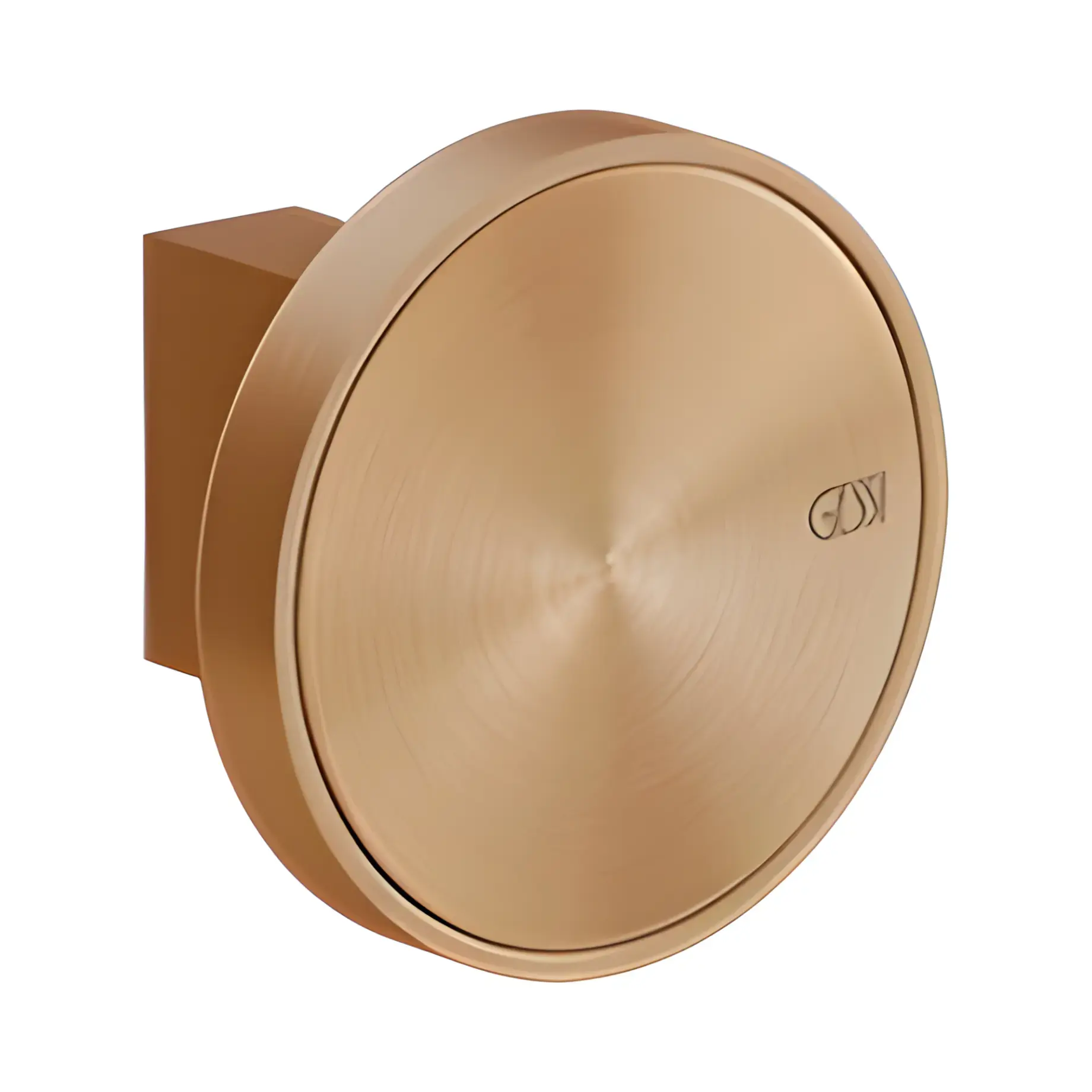 Гачок Origini Gessi 66521-726 Warm Bronze Br. PVD — бічний ракурс