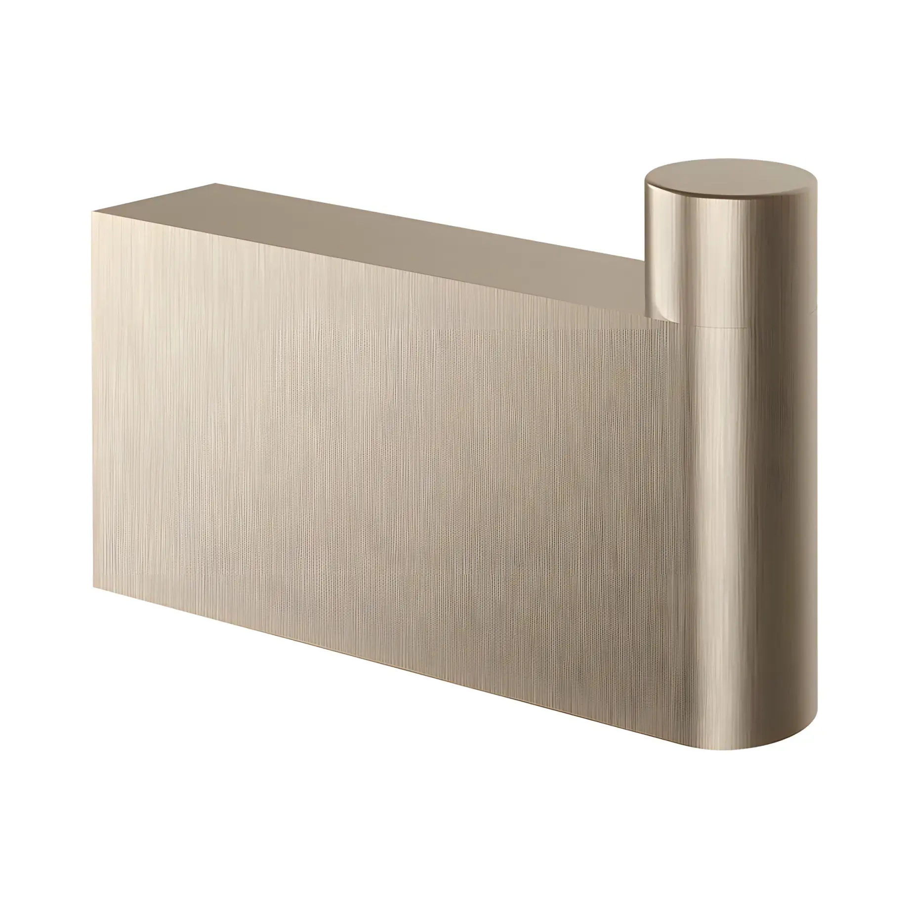 Гачок Origini Виробник 66523-149 Finox Brushed Nickel — вид спереду