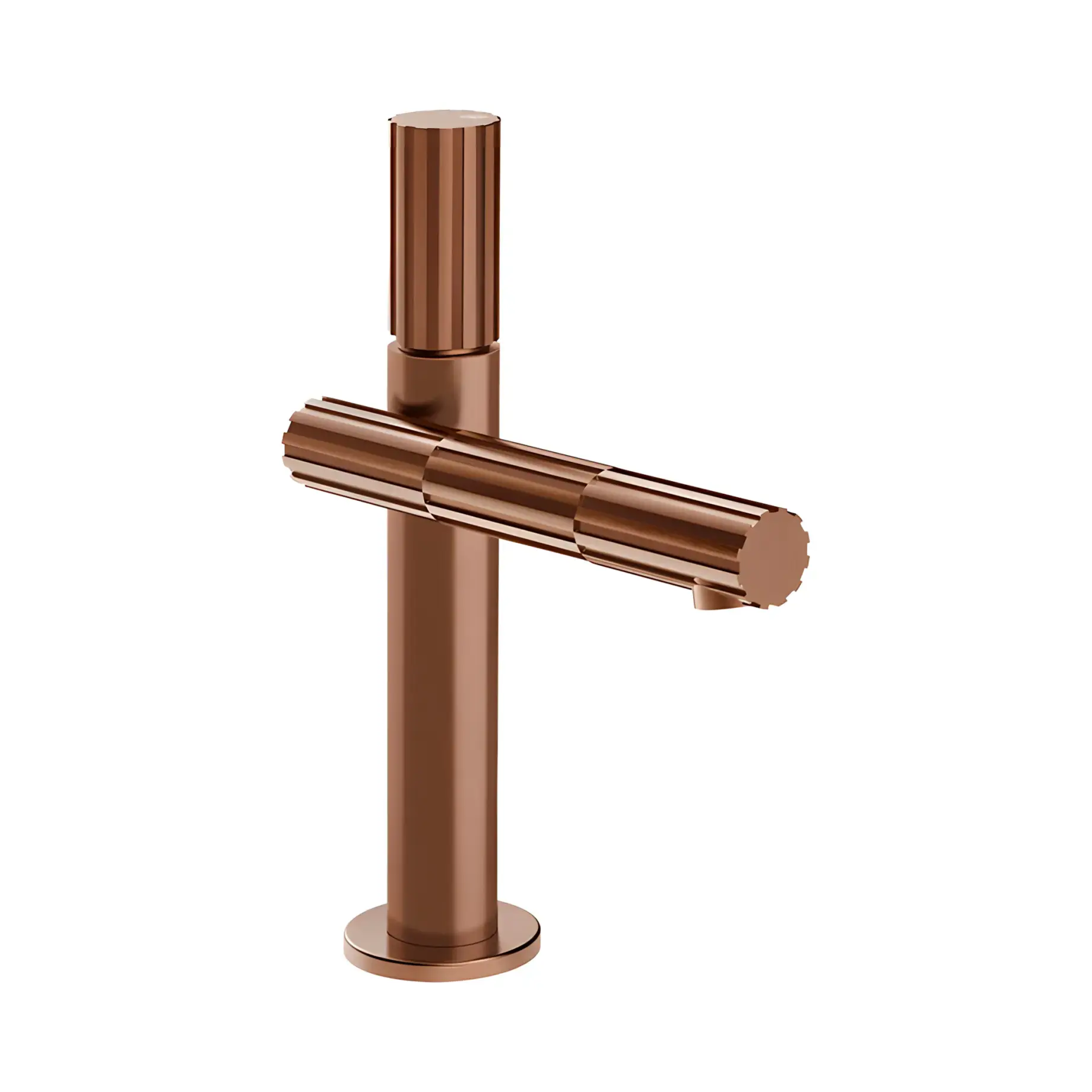 Змішувач для раковини Incastri Виробник 75051-708 Copper Brushed PVD — вид спереду