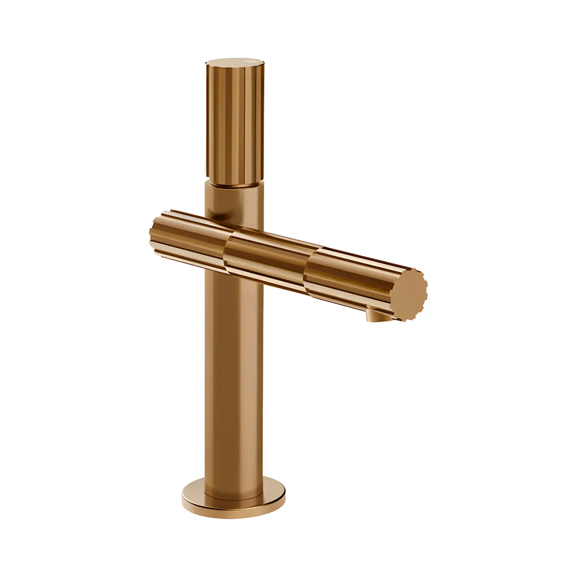 Змішувач для раковини Incastri Виробник 75051-726 Warm Bronze Br. PVD — вид спереду