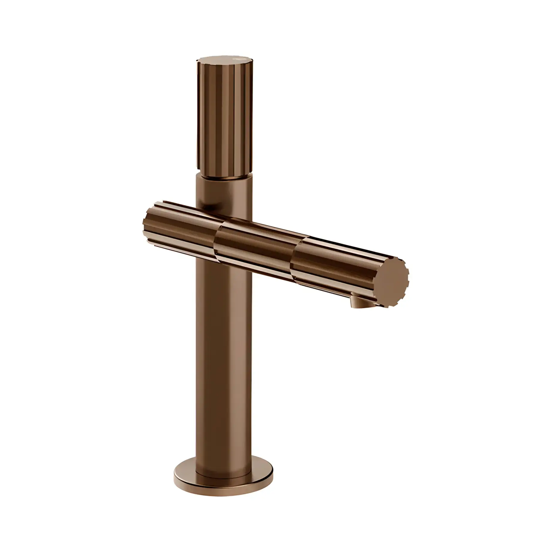 Змішувач для раковини Incastri Виробник 75051-761 Coffee Bronze Brushed PVD — вид спереду