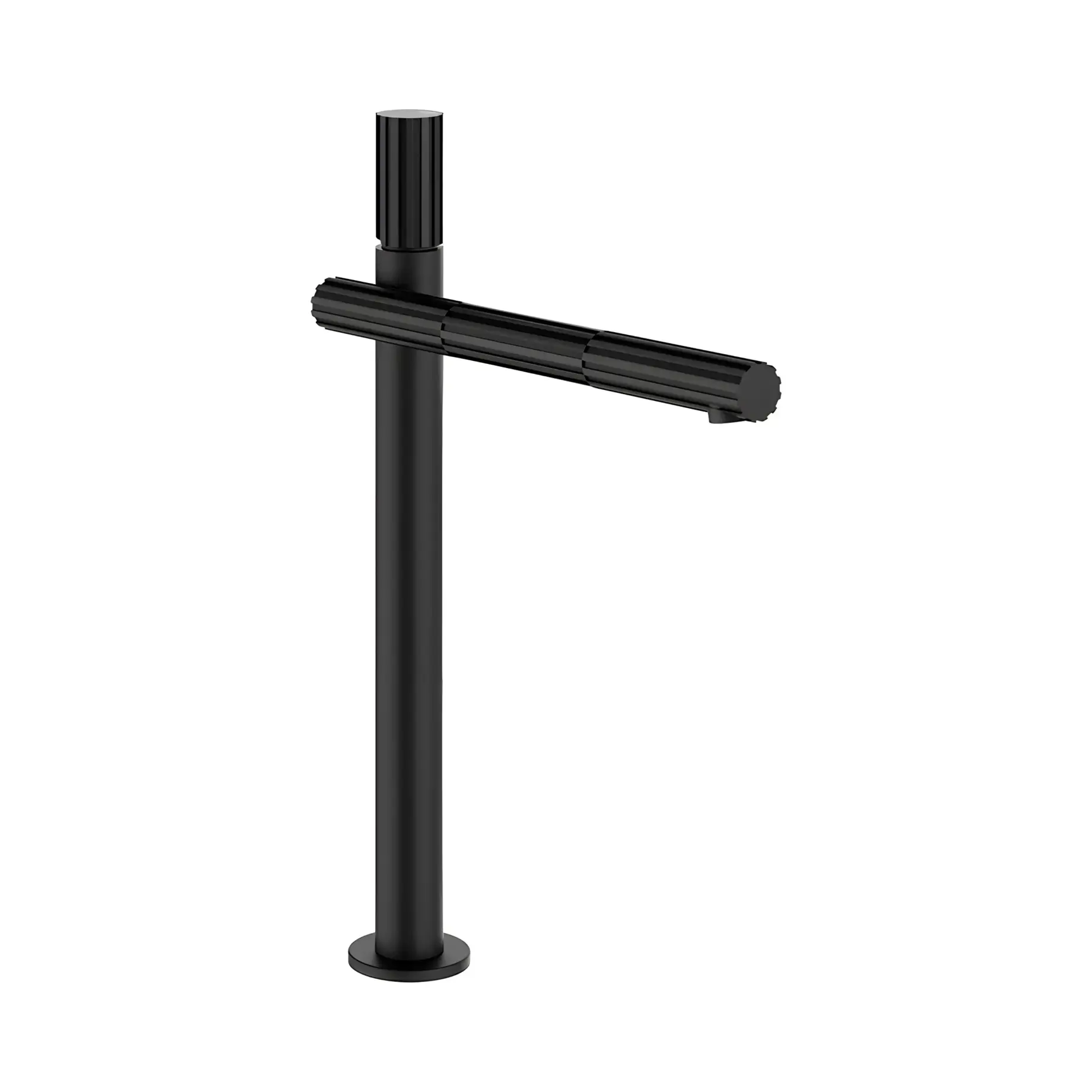 Змішувач для раковини Incastri Виробник 75053-299 Matte Black — вид спереду