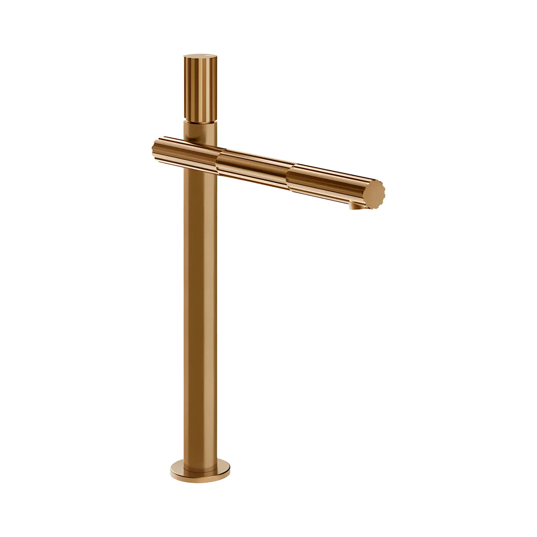 Змішувач для раковини Incastri Виробник 75053-726 Warm Bronze Br. PVD — вид спереду