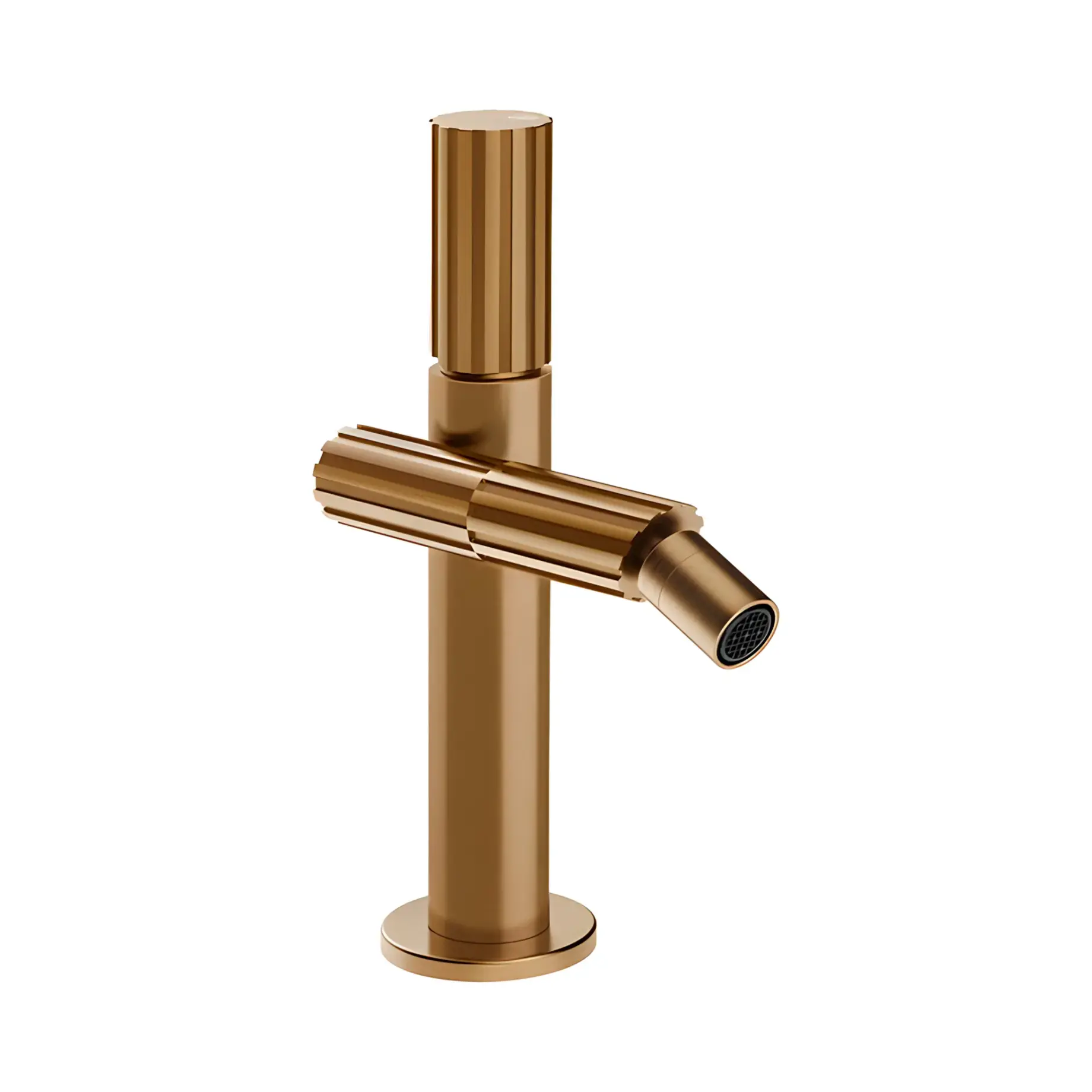 Змішувач для біде Incastri Виробник 75068-726 Warm Bronze Br. PVD — вид спереду