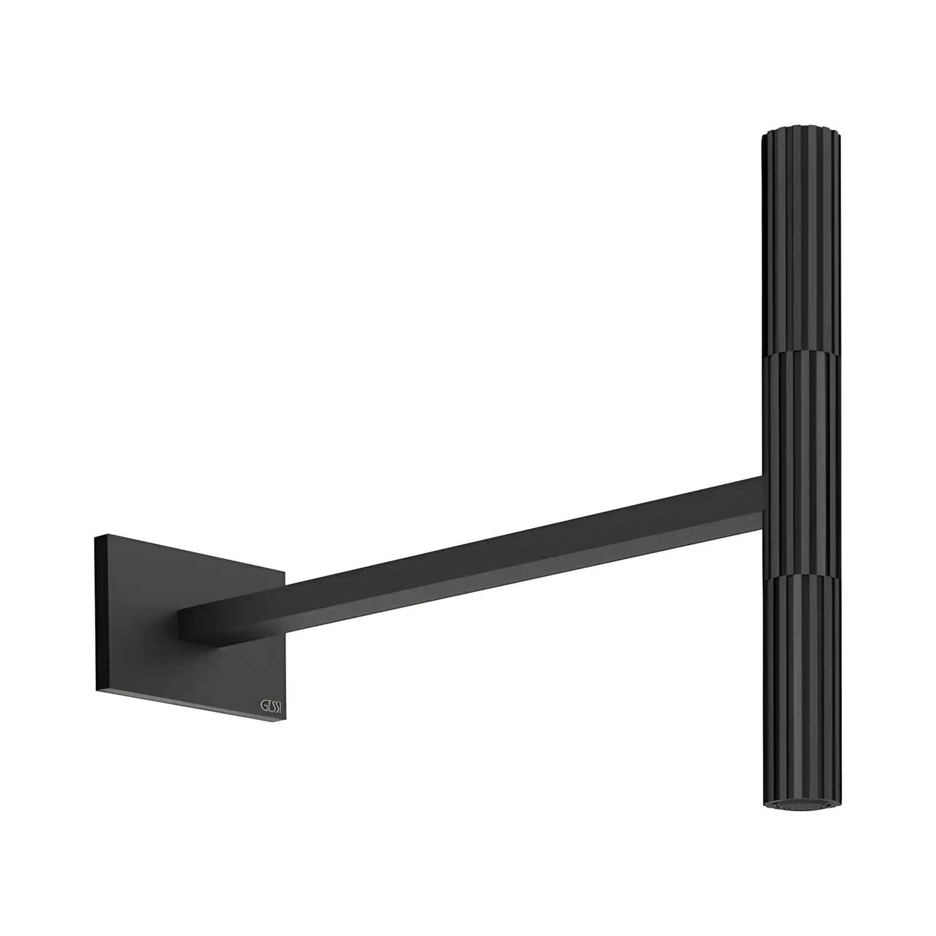 Верхній душ Incastri Виробник 75148-299 Matte Black Ø3.2 см — вид спереду