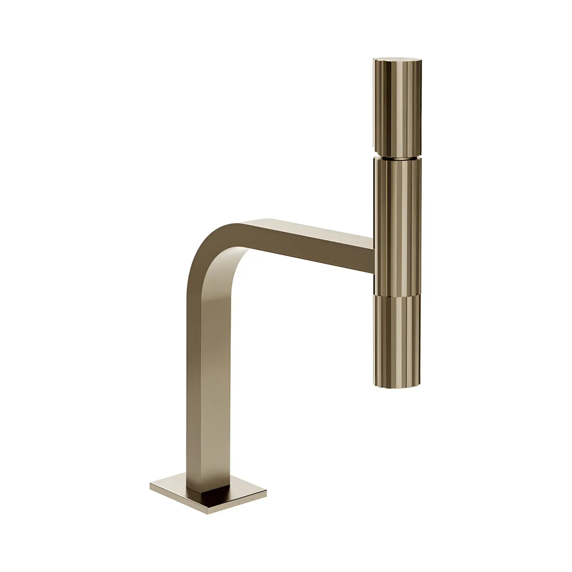 Змішувач для раковини Incastri Виробник 75251-149 Finox Brushed Nickel — вид спереду