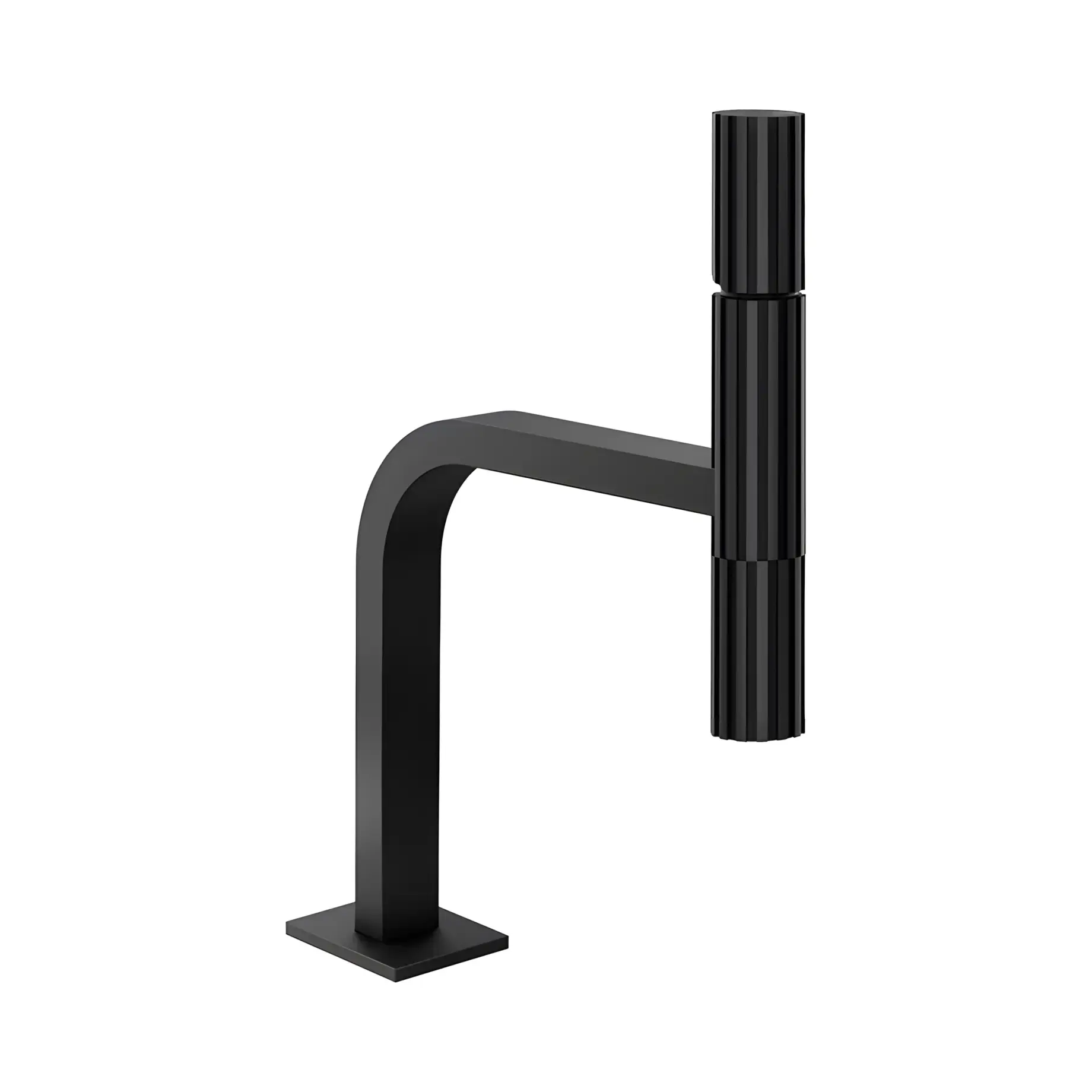 Змішувач для раковини Incastri Виробник 75251-299 Matte Black — вид спереду