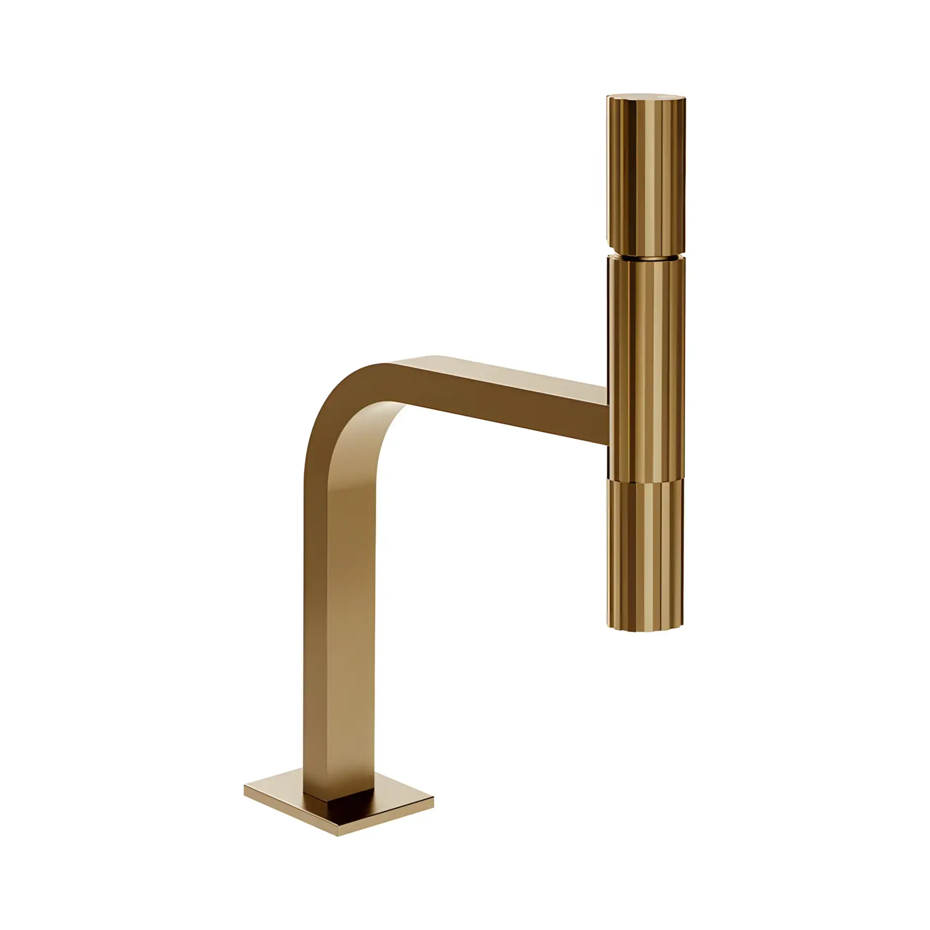 Змішувач для раковини Incastri Виробник 75251-726 Warm Bronze Br. PVD — вид спереду