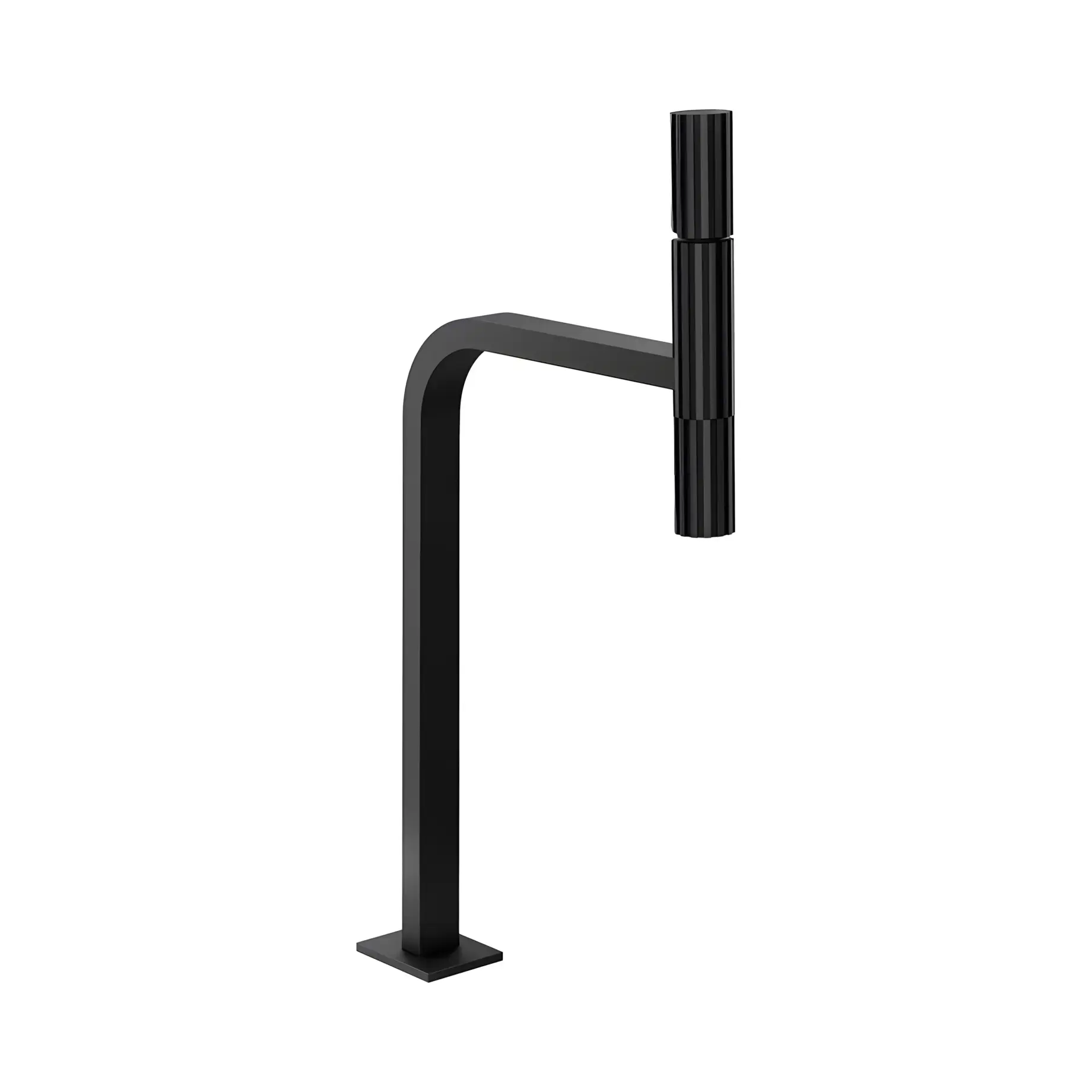 Змішувач для раковини Incastri Виробник 75253-299 Matte Black — вид спереду