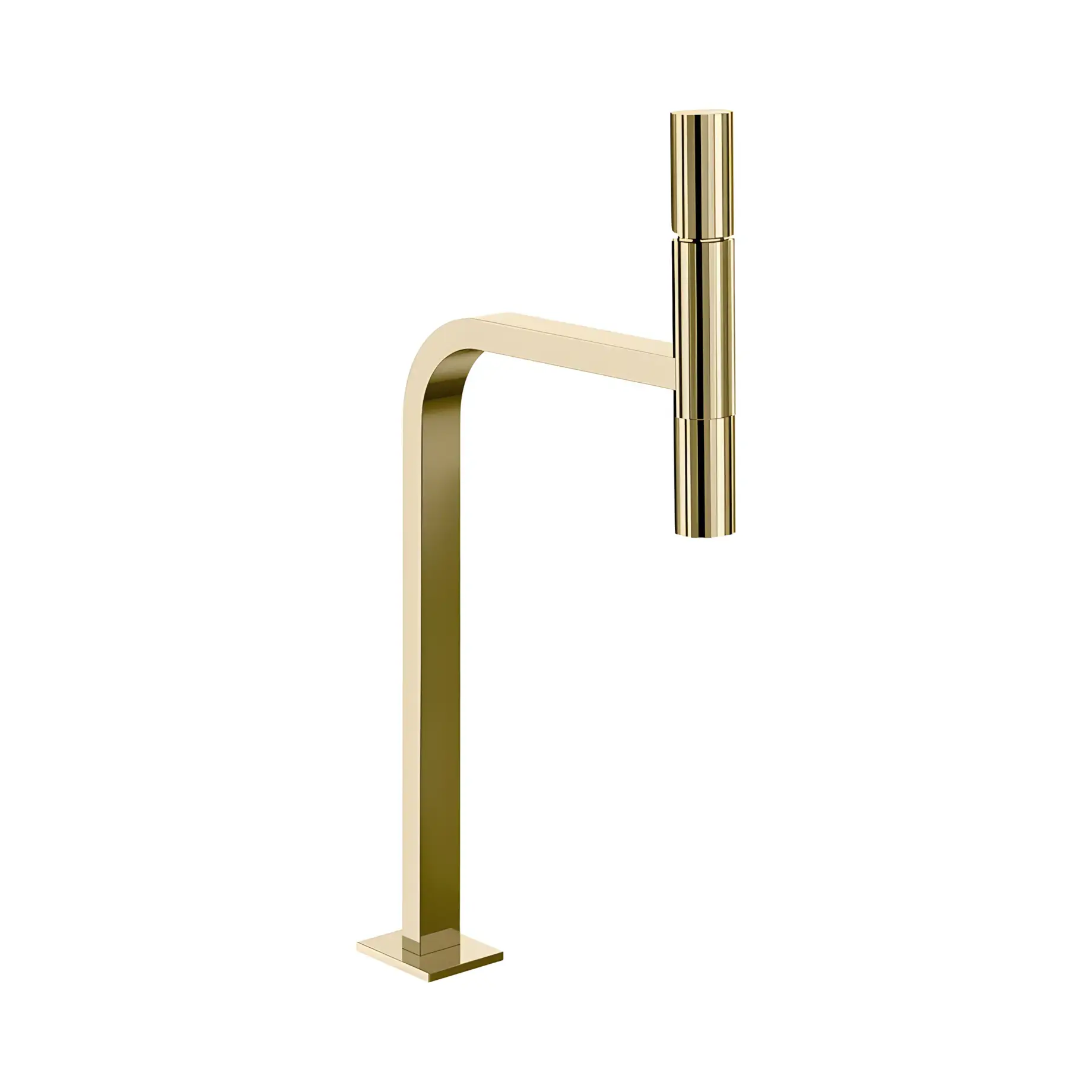 Змішувач для раковини Incastri Виробник 75253-710 Brass PVD — вид спереду