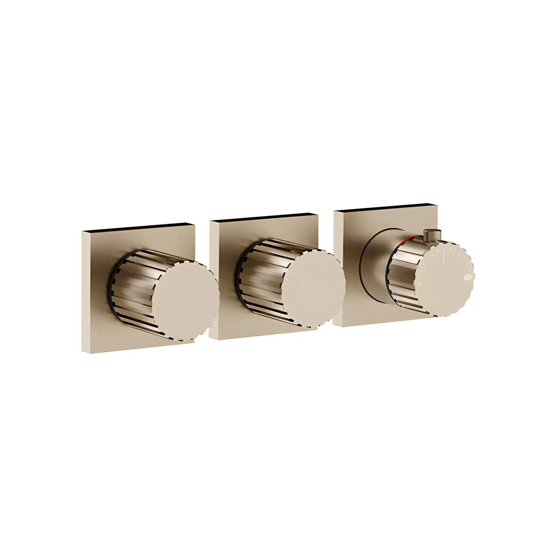 Змішувач для душу Incastri Виробник 75334-149 Finox Brushed Nickel — вид спереду