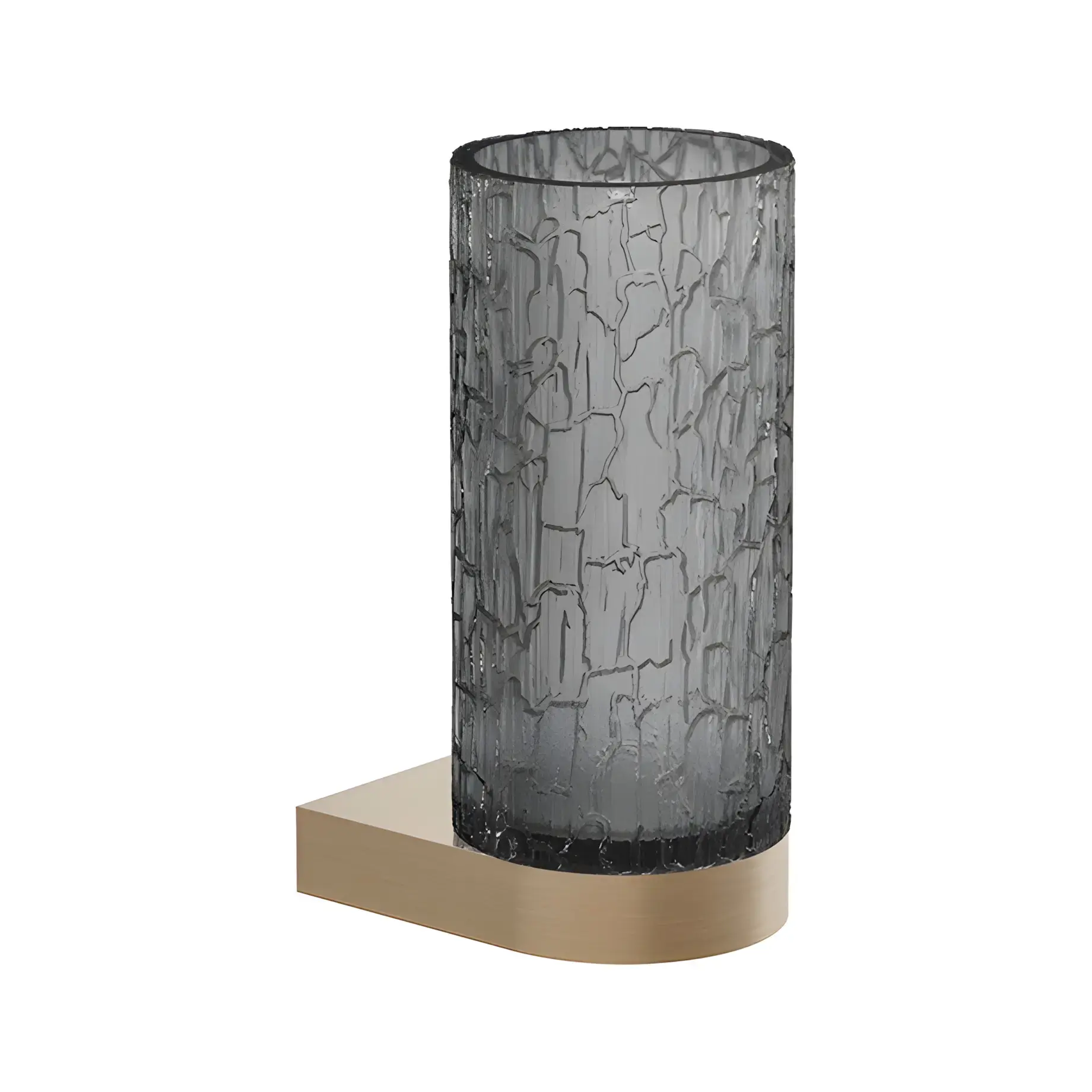 Склянка для зубних щіток Incastri Виробник 75407-149 Finox Brushed Nickel — вид спереду