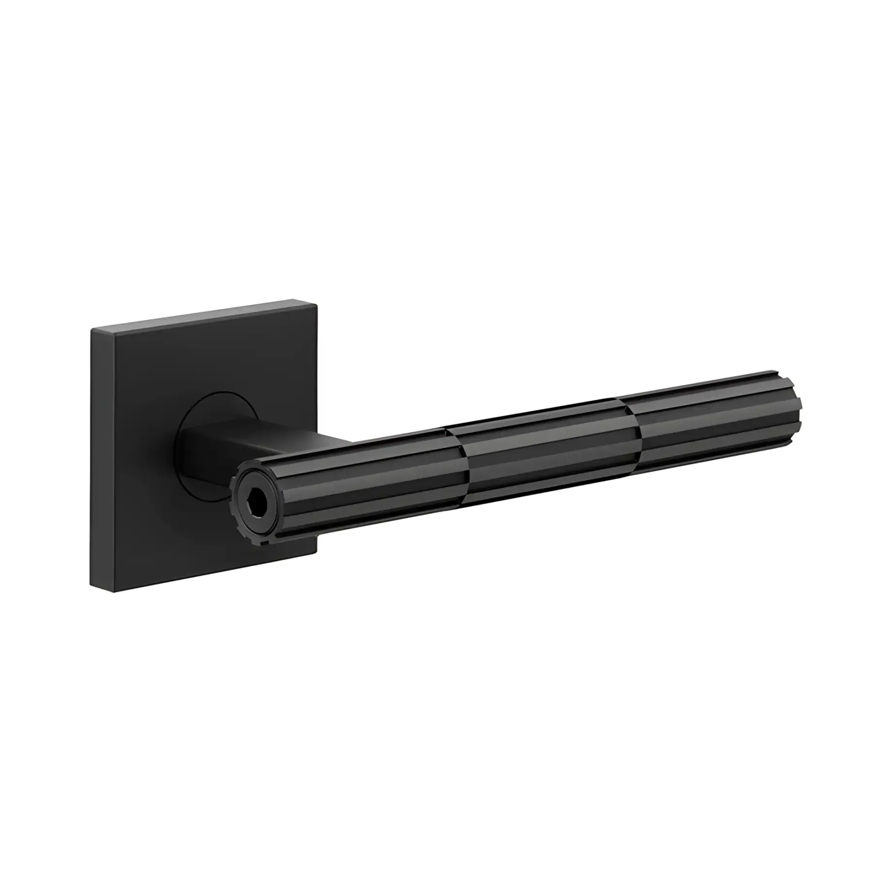 Комплект дверних ручок Incastri Виробник 75542-299 Matte Black — вид спереду