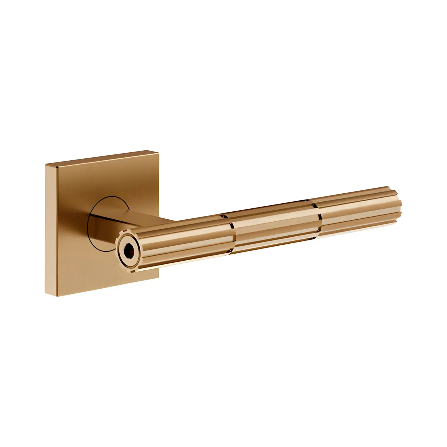 Комплект дверних ручок Incastri Виробник 75542-726 Warm Bronze Br. PVD — вид спереду