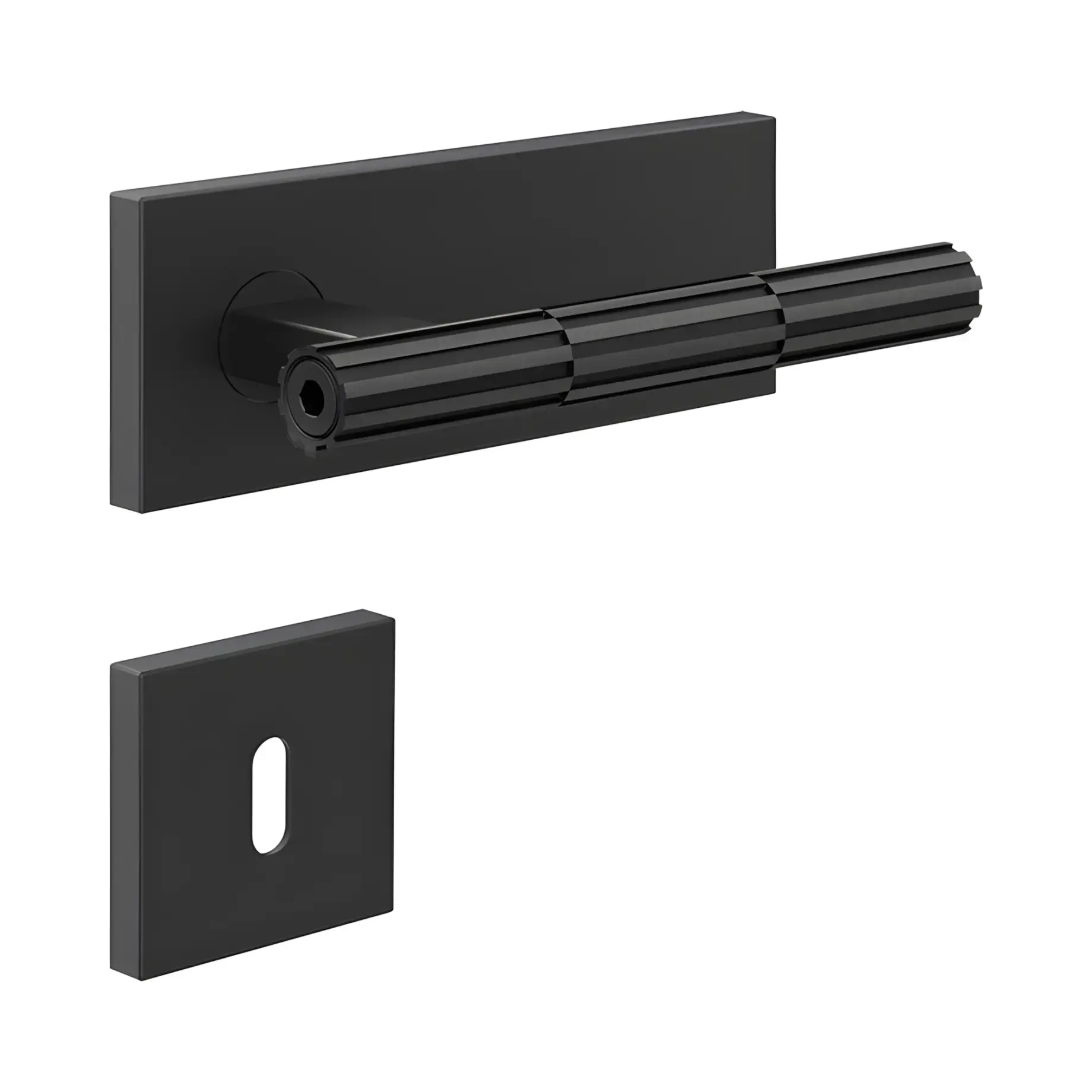 Дверна ручка Incastri Виробник 75544-299 Matte Black — вид спереду