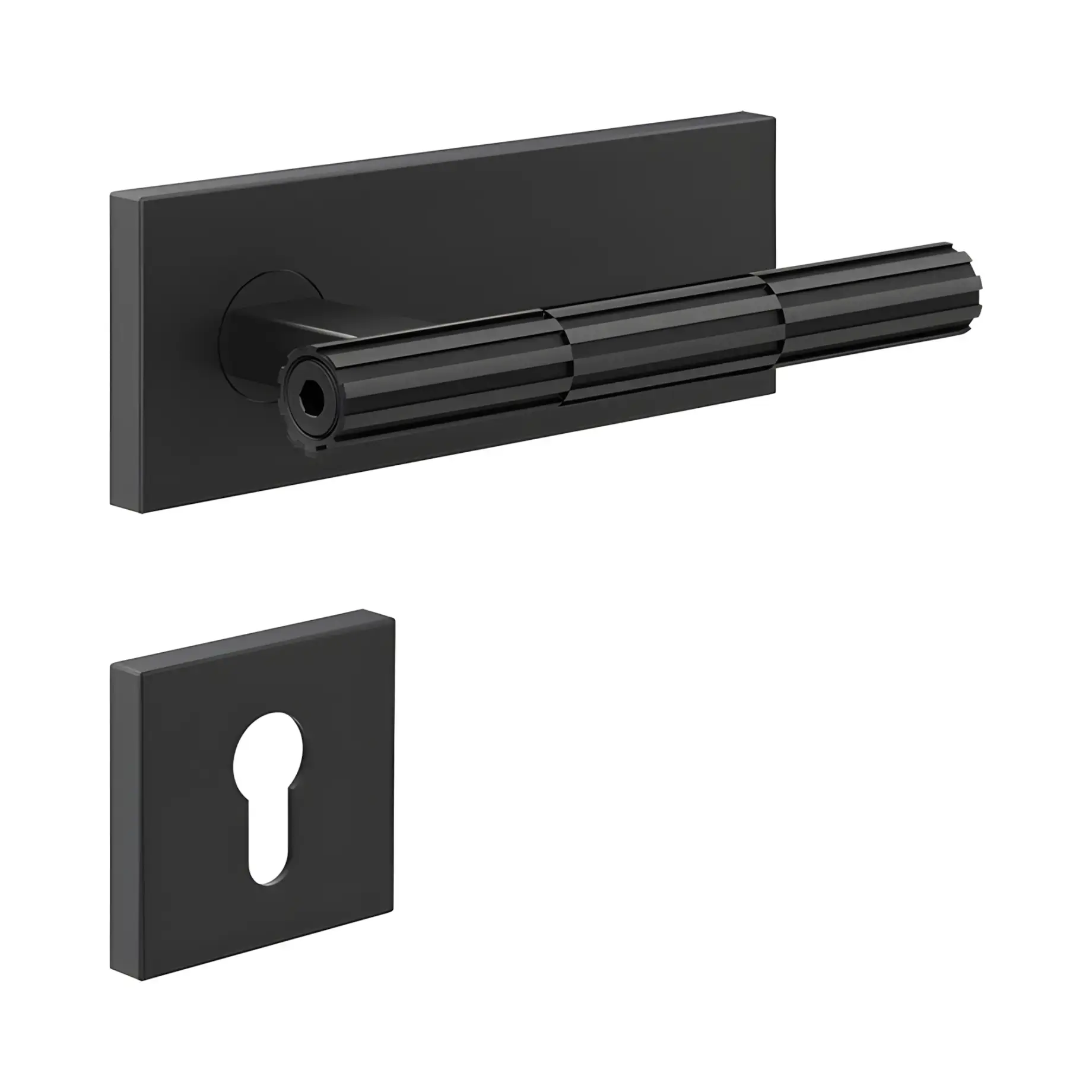 Дверна ручка Incastri Виробник 75545-299 Matte Black — вид спереду