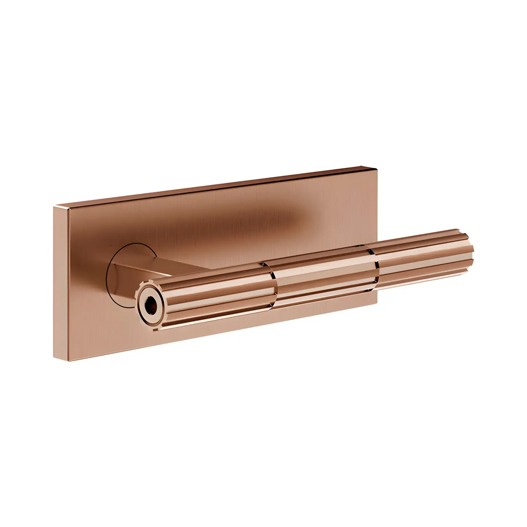 Дверна ручка Incastri Виробник 75546-708 Copper Brushed PVD — вид спереду