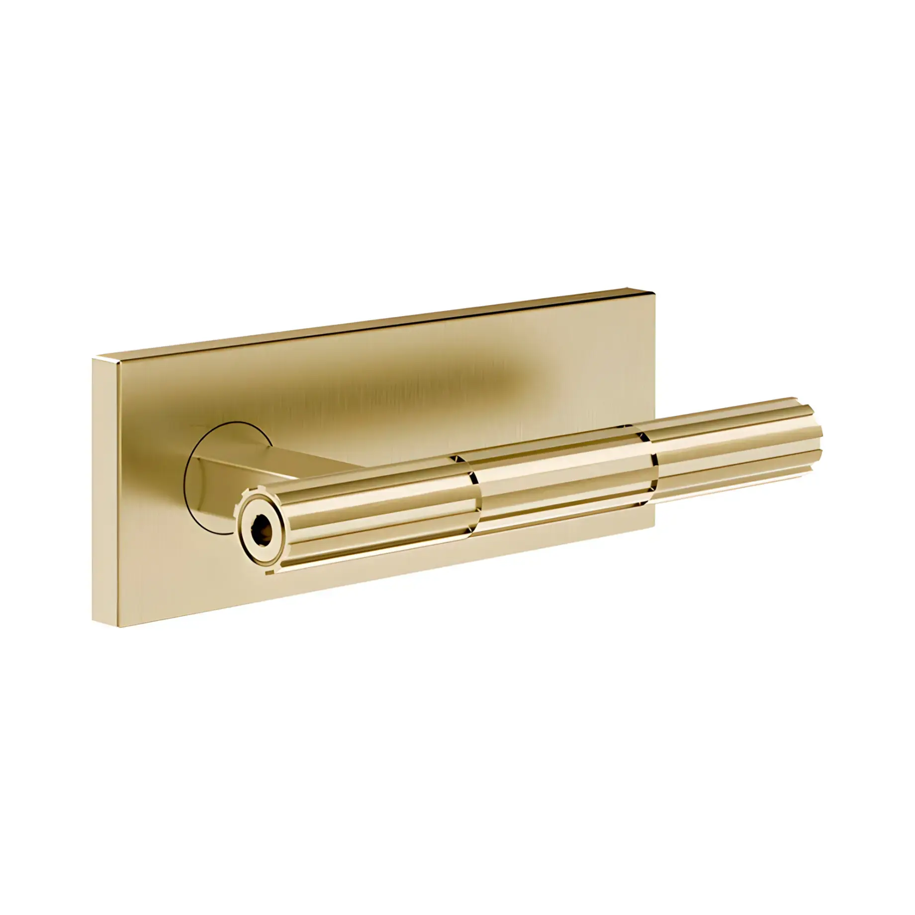 Дверна ручка Incastri Виробник 75546-727 Brass Brushed PVD — вид спереду