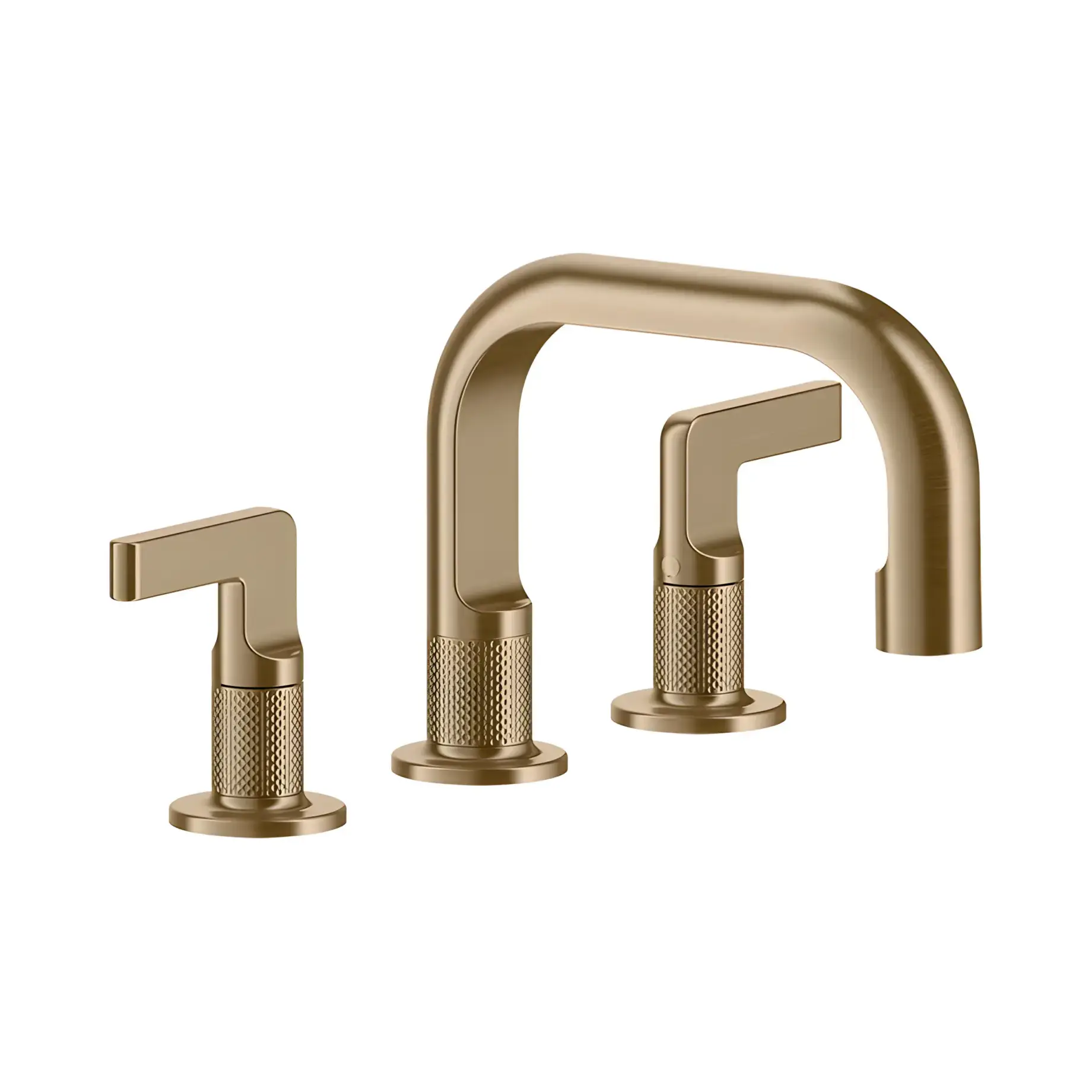 Змішувач для раковини Inciso Gessi 58011-726 Warm Bronze Br. PVD — вид спереду