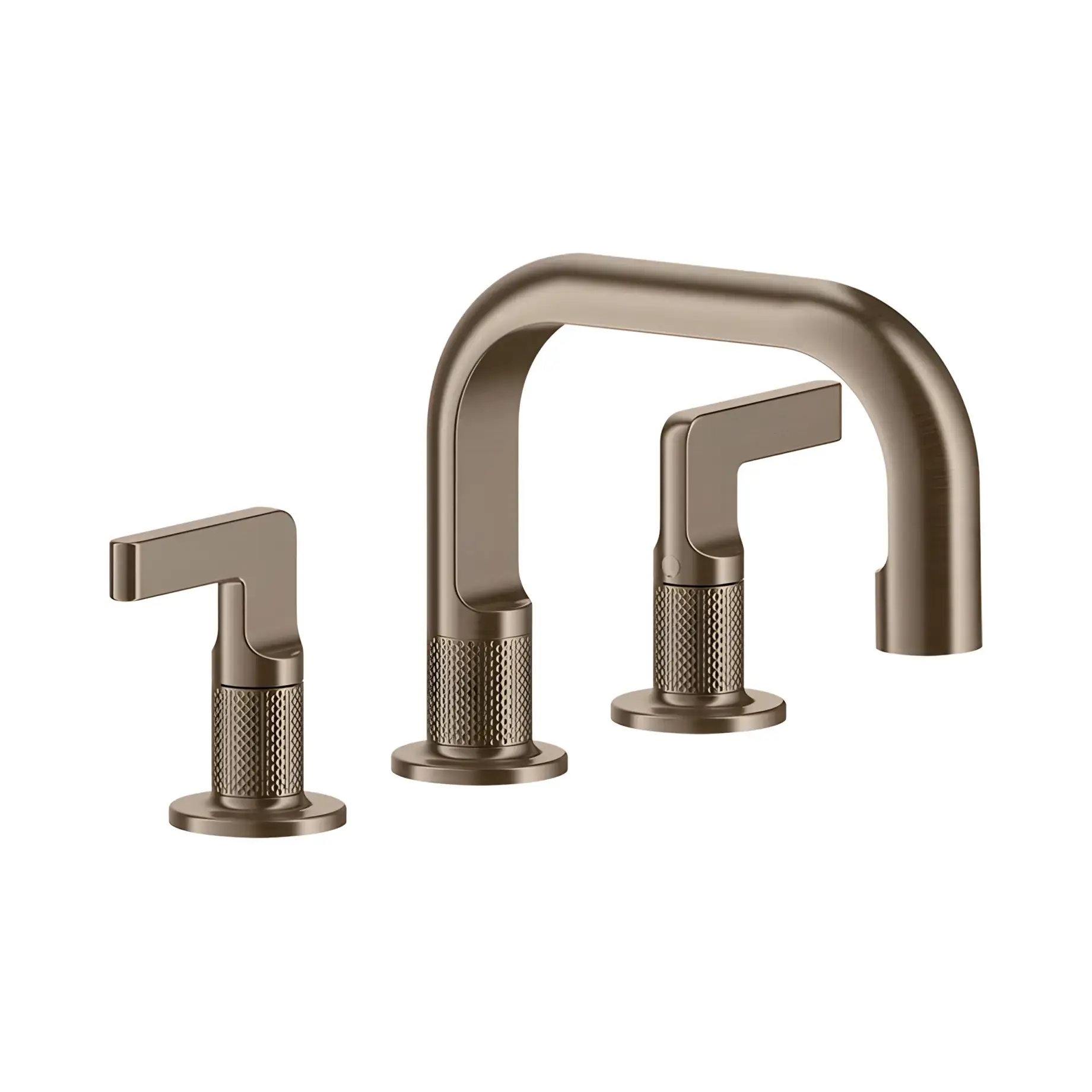 WASHBASIN GROUP Inciso Gessi 58012-761 Coffee Bronze Brushed PVD — вид на білому тлі