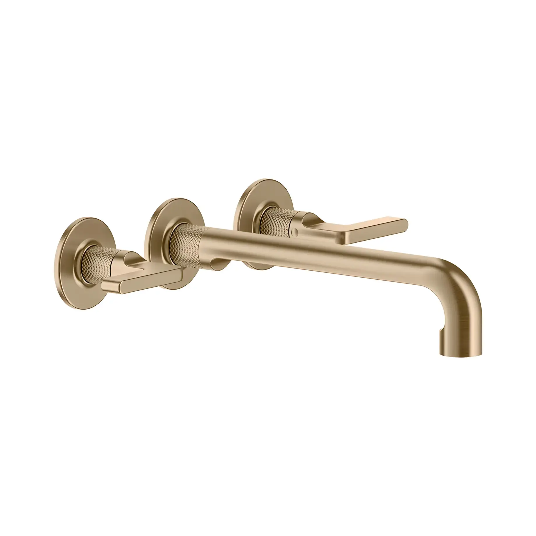 Змішувач для раковини Inciso Gessi 58092-726 Warm Bronze Br. PVD — вид на білому тлі