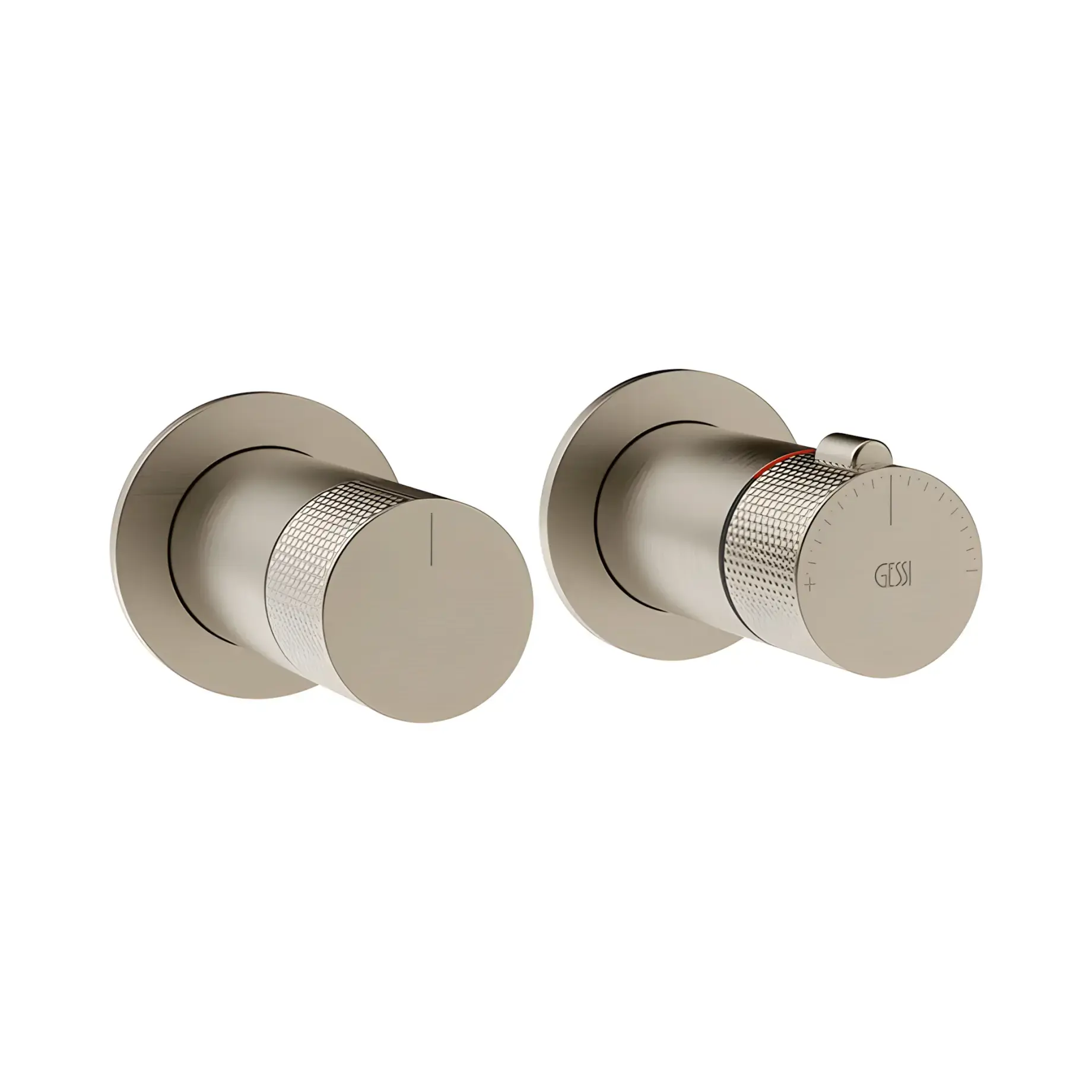 Змішувач для душу Inciso Виробник 58133-149 Finox Brushed Nickel — вид спереду