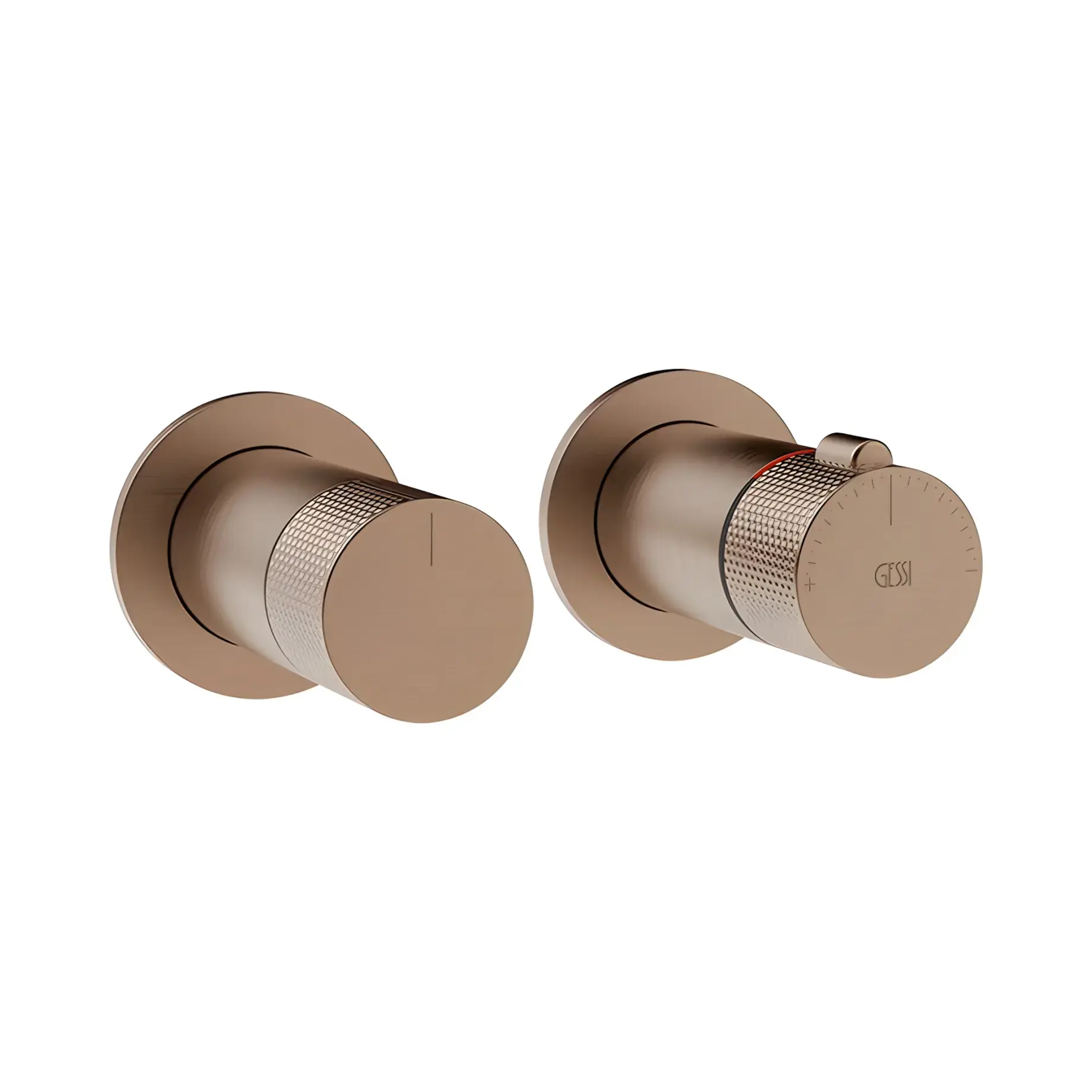 Смеситель для душа Inciso Производитель 58133-708 Copper Brushed PVD — вид спереди