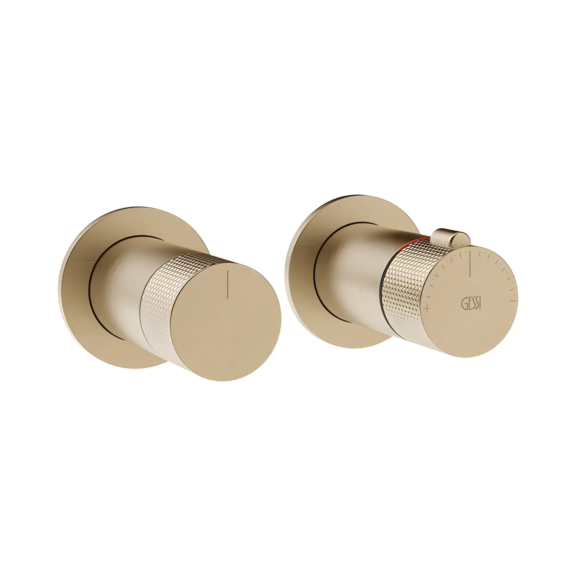 Смеситель для душа Inciso Производитель 58133-726 Warm Bronze Br. PVD — вид спереди