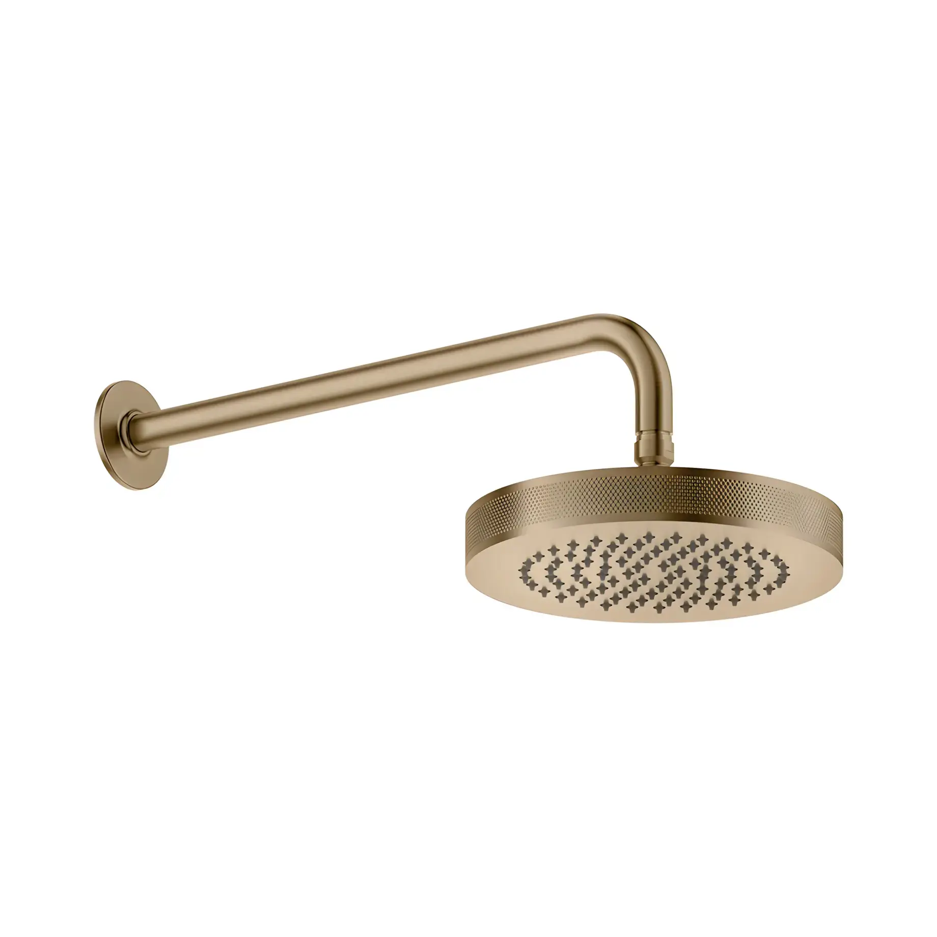 Верхний душ Inciso Производитель 58185-726 Warm Bronze Br. PVD Ø21.8 см — вид спереди