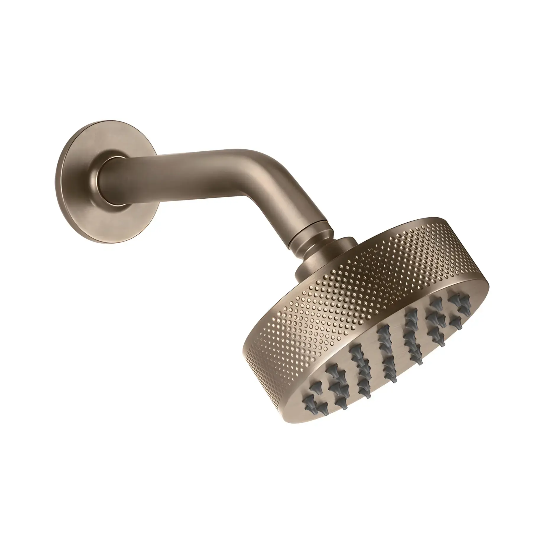 Верхній душ Inciso Виробник 58189-761 Coffee Bronze Brushed PVD Ø11.8 см — вид спереду