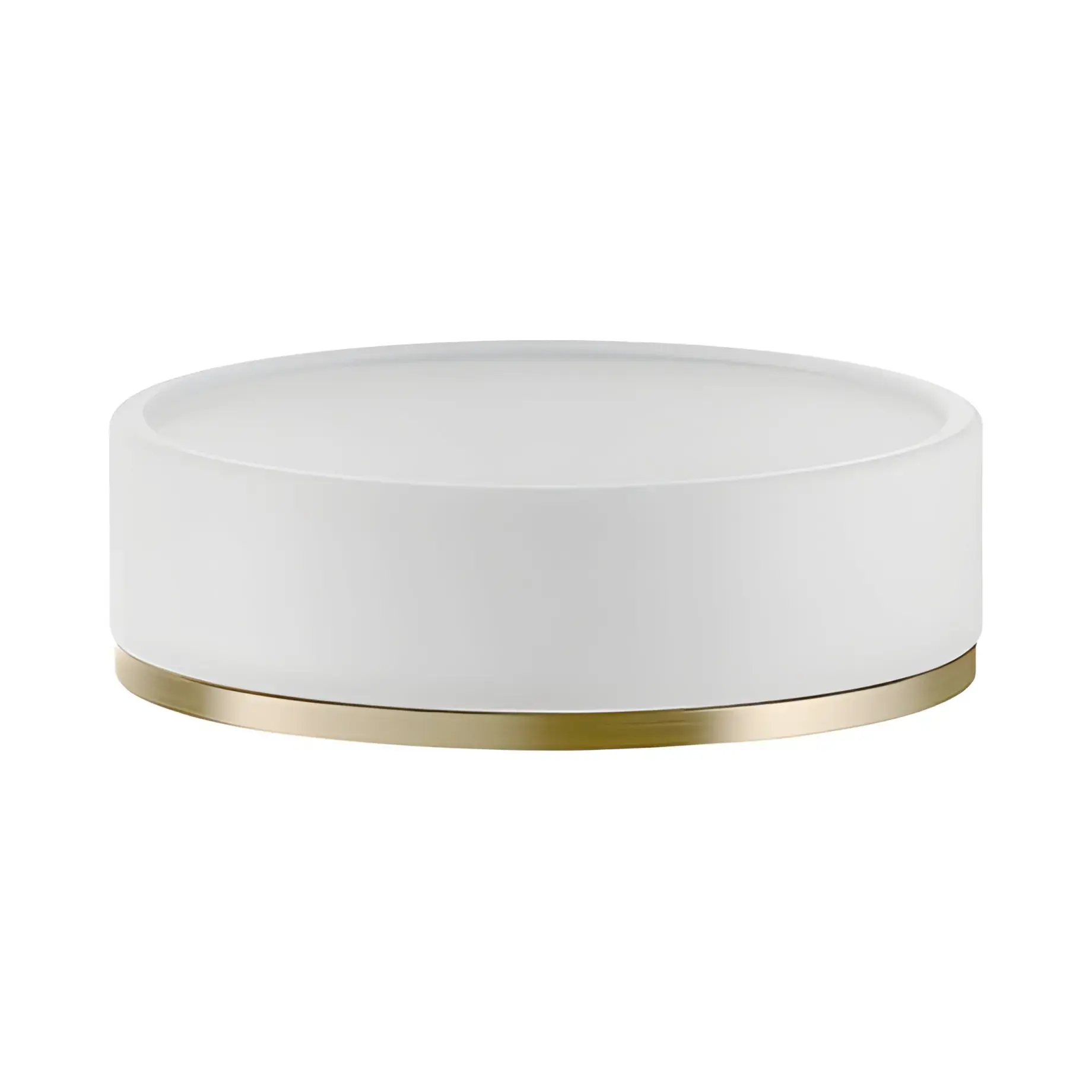 Мильниця Inciso Gessi 58525-727 Brass Brushed PVD — вид на білому тлі