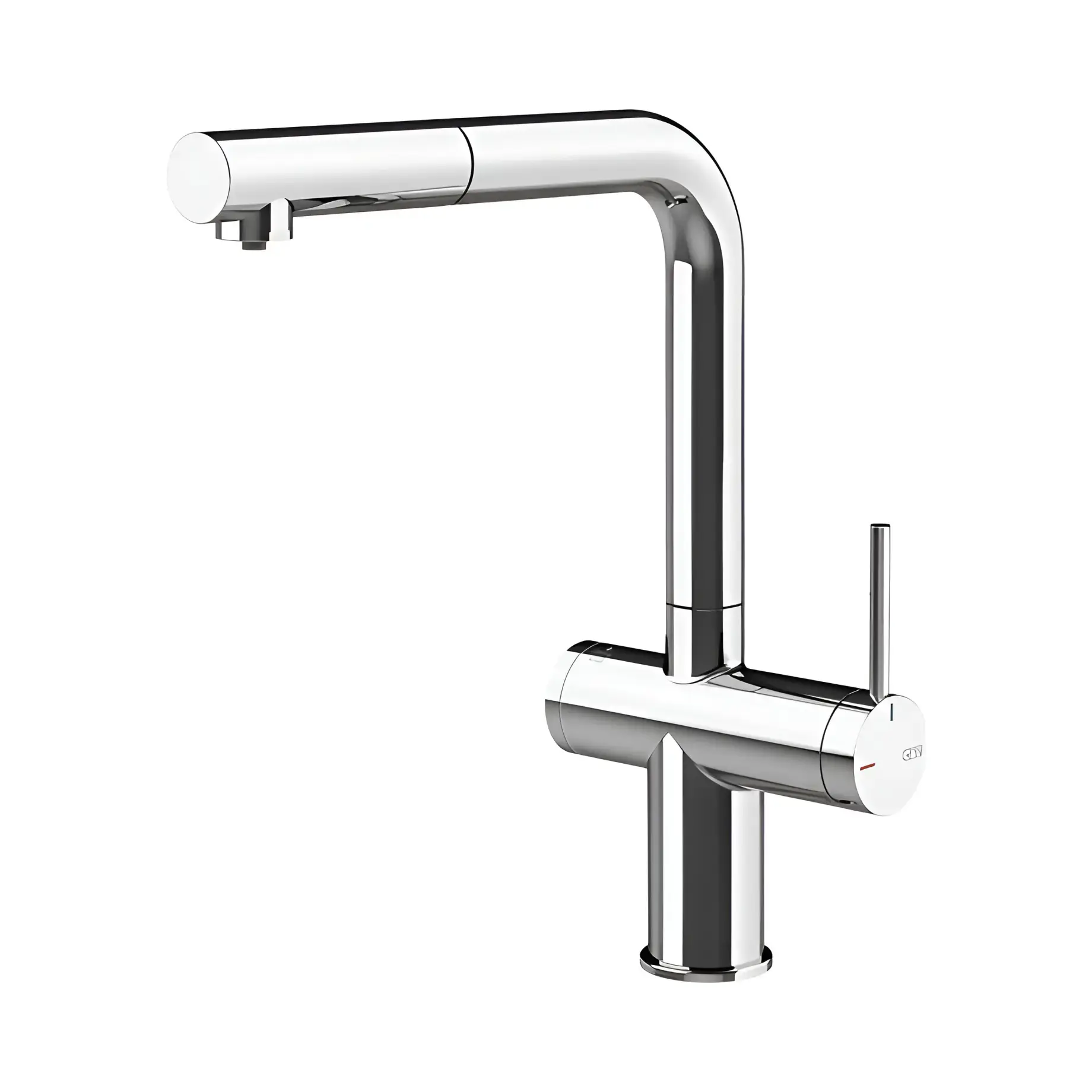 Змішувач для кухні Inedito Gessi 60572-031 Chrome — вид на білому тлі