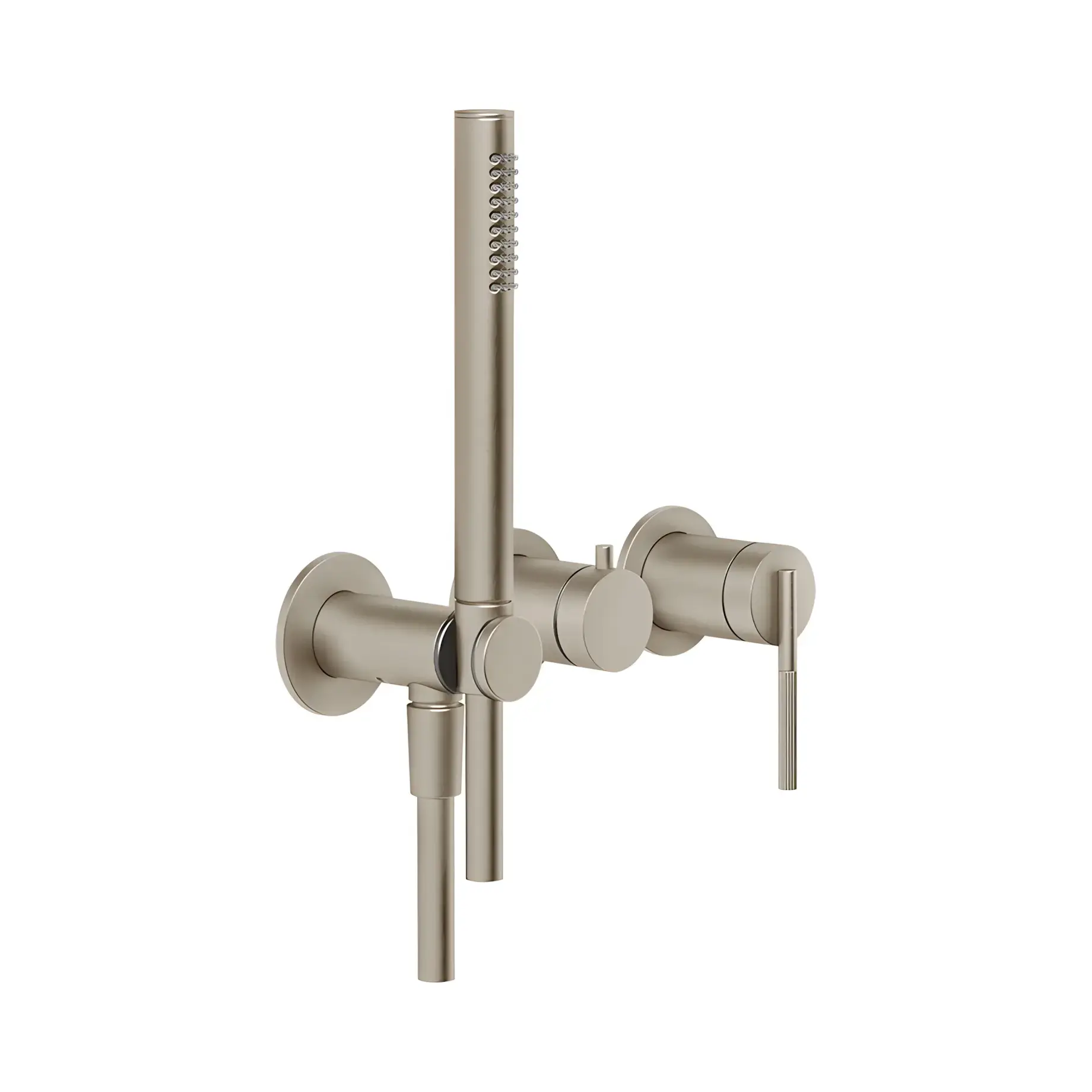 Змішувач для душу Ingranaggio Производитель 63545-149 Finox Brushed Nickel — вид спереди
