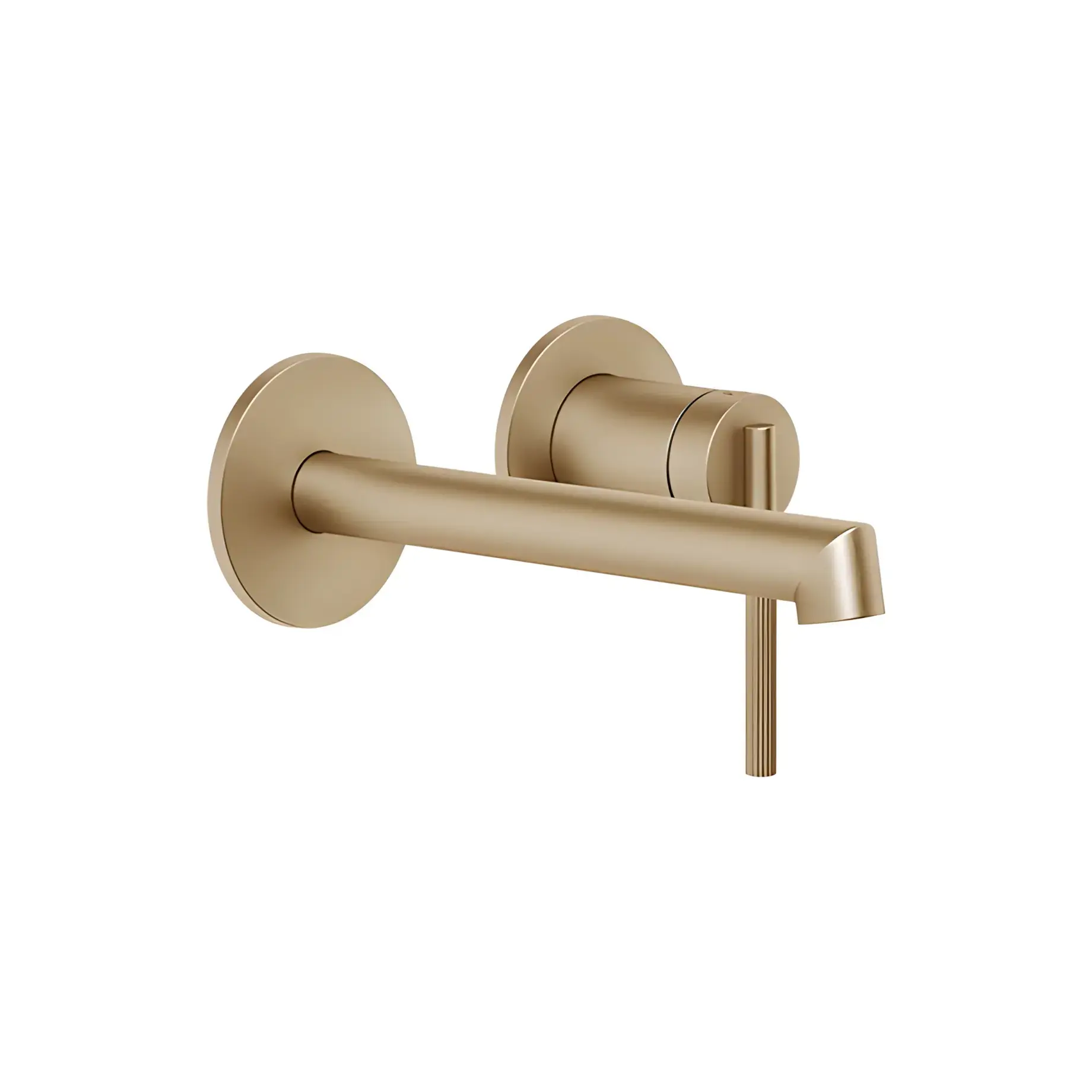 Змішувач для раковини Ingranaggio Производитель 63581-726 Warm Bronze Br. PVD — вид спереди