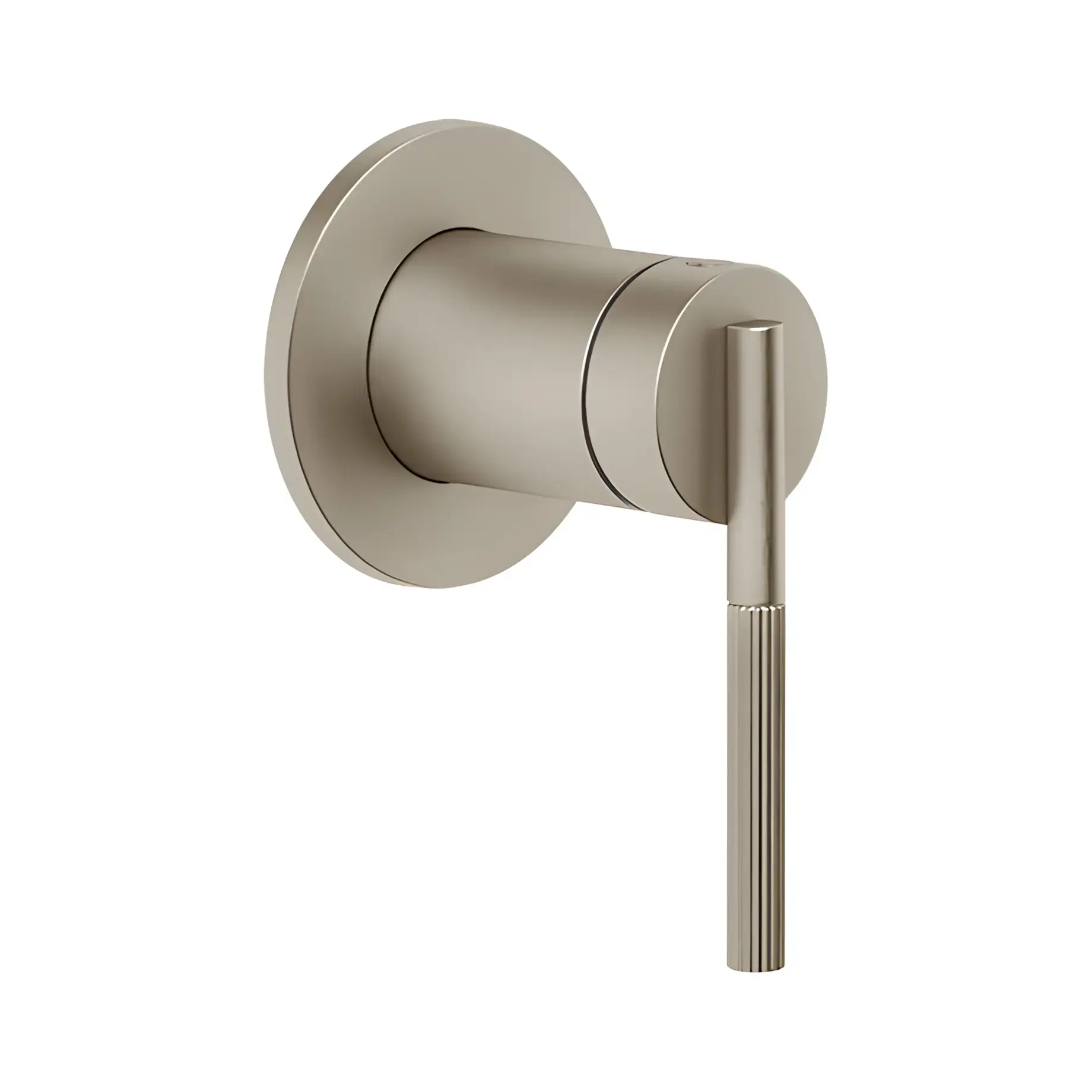 Змішувач прихованого монтажу Ingranaggio Gessi 63609-149 Finox Brushed Nickel — вид на білому тлі