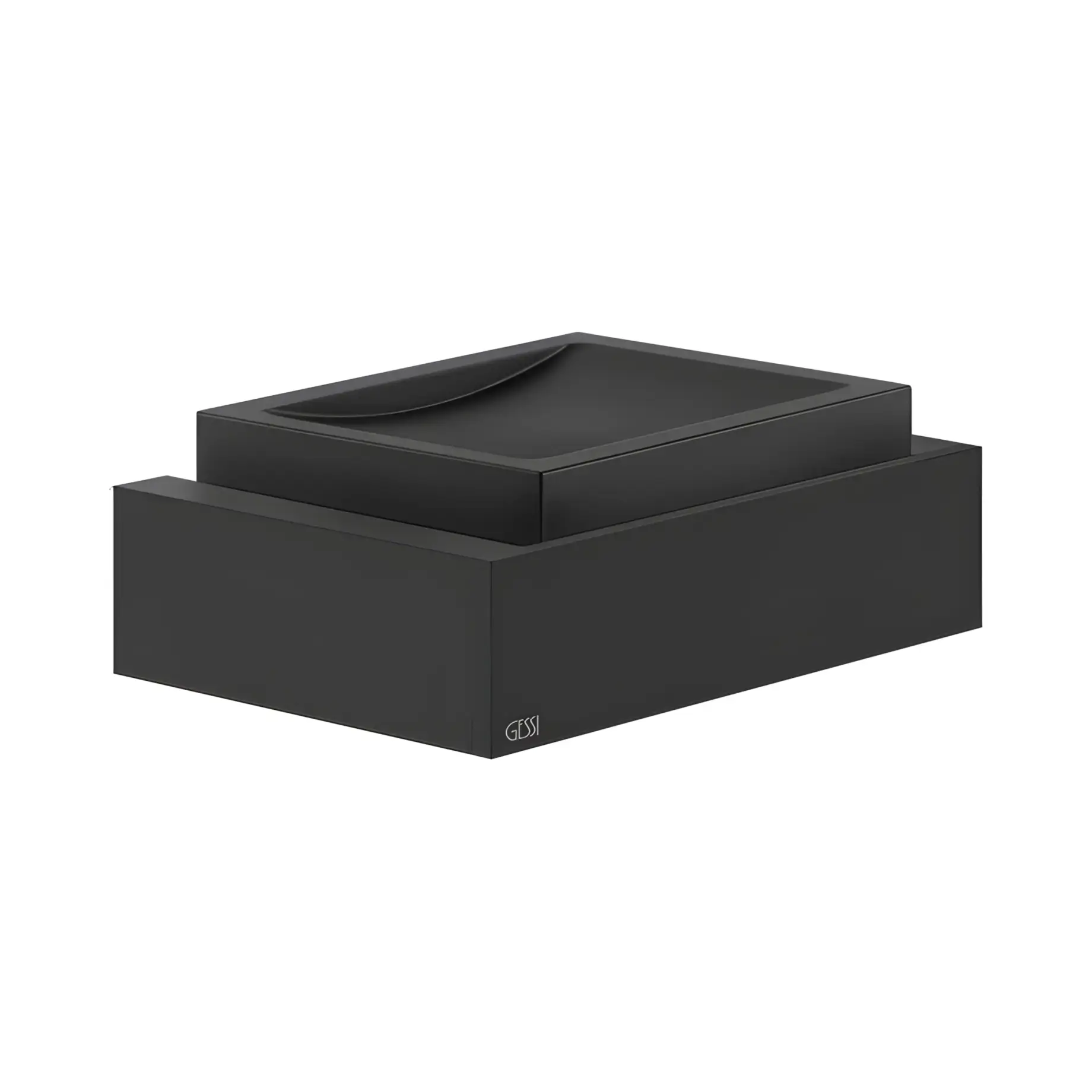 Мильниця Inverso Виробник 20802-299 Matte Black — вид спереду