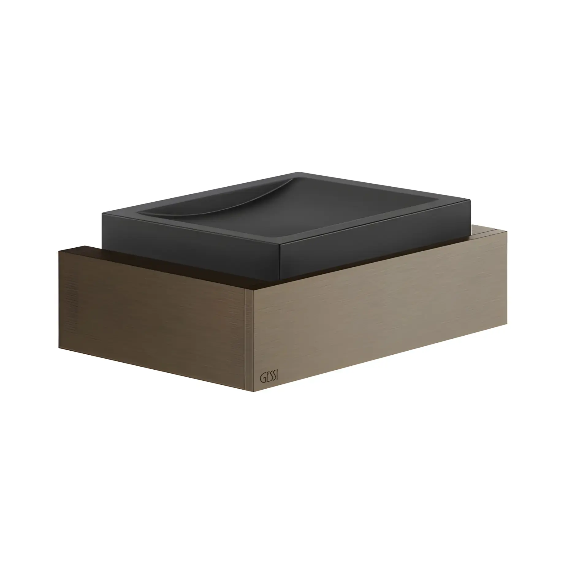 Мильниця Inverso Виробник 20802-761 Coffee Bronze Brushed PVD — вид спереду