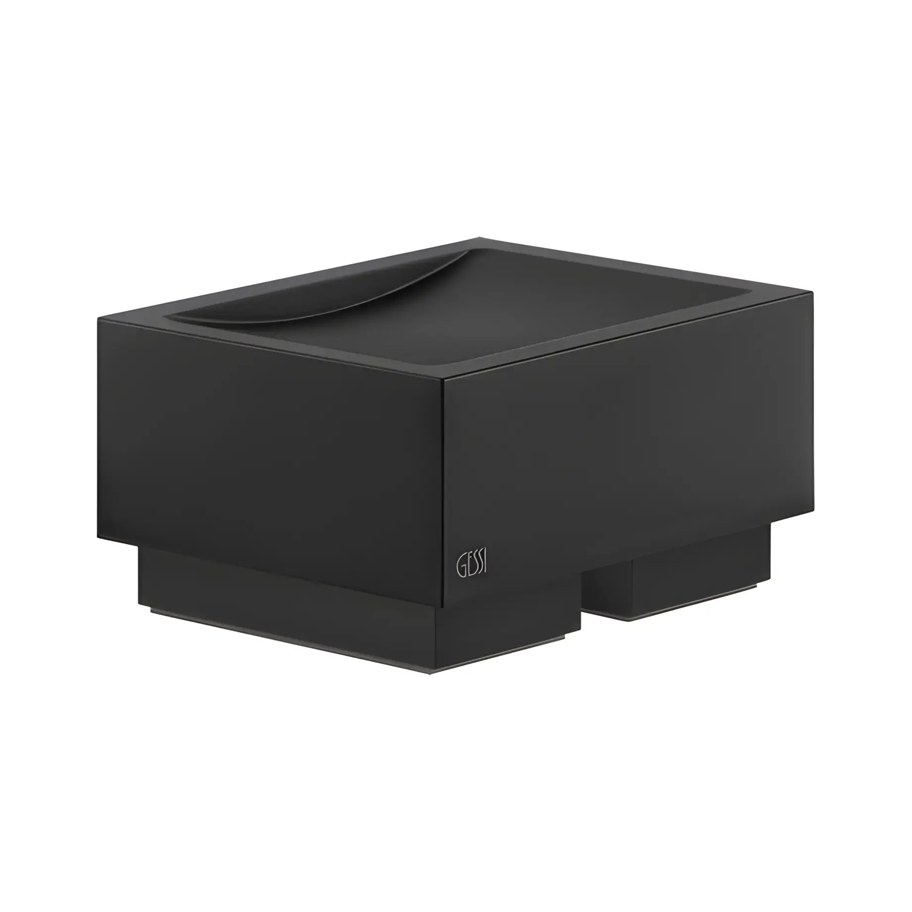 Мильниця Inverso Виробник 20826-299 Matte Black — вид спереду