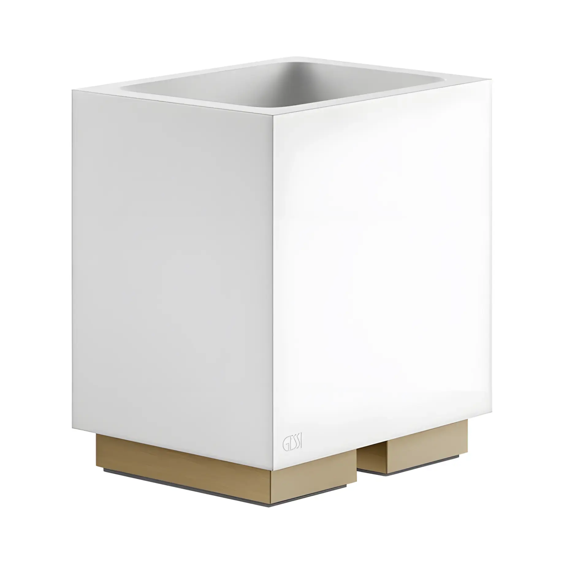 Стакан для зубных щёток Inverso Производитель 20831-726 Warm Bronze Br. PVD — вид спереди