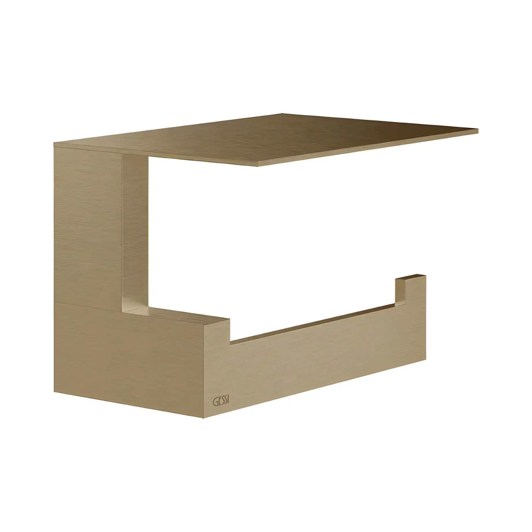Держатель для туалетной бумаги Inverso Производитель 20849-726 Warm Bronze Br. PVD — вид спереди