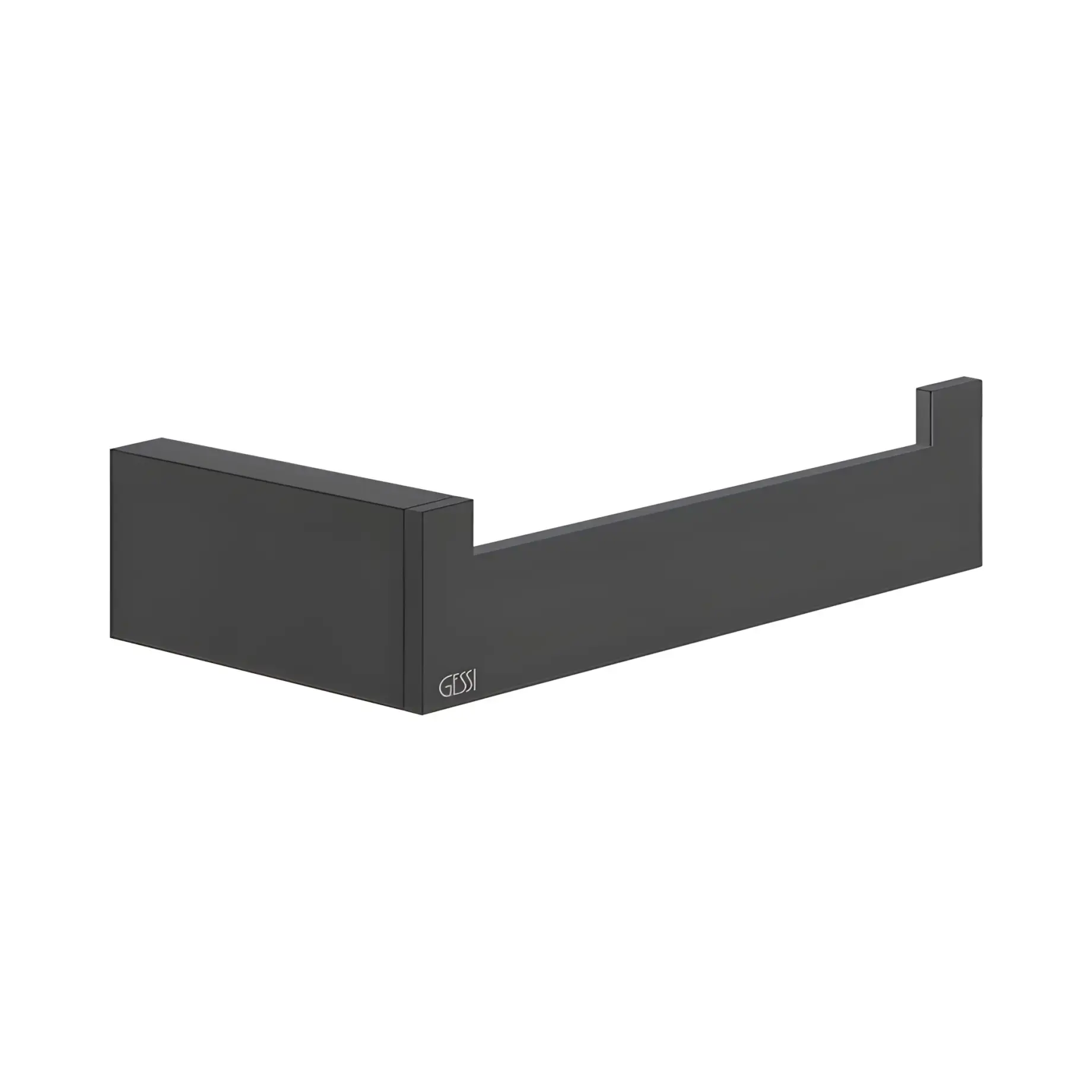 Тримач для туалетного паперу Inverso Виробник 20855-299 Matte Black — вид спереду