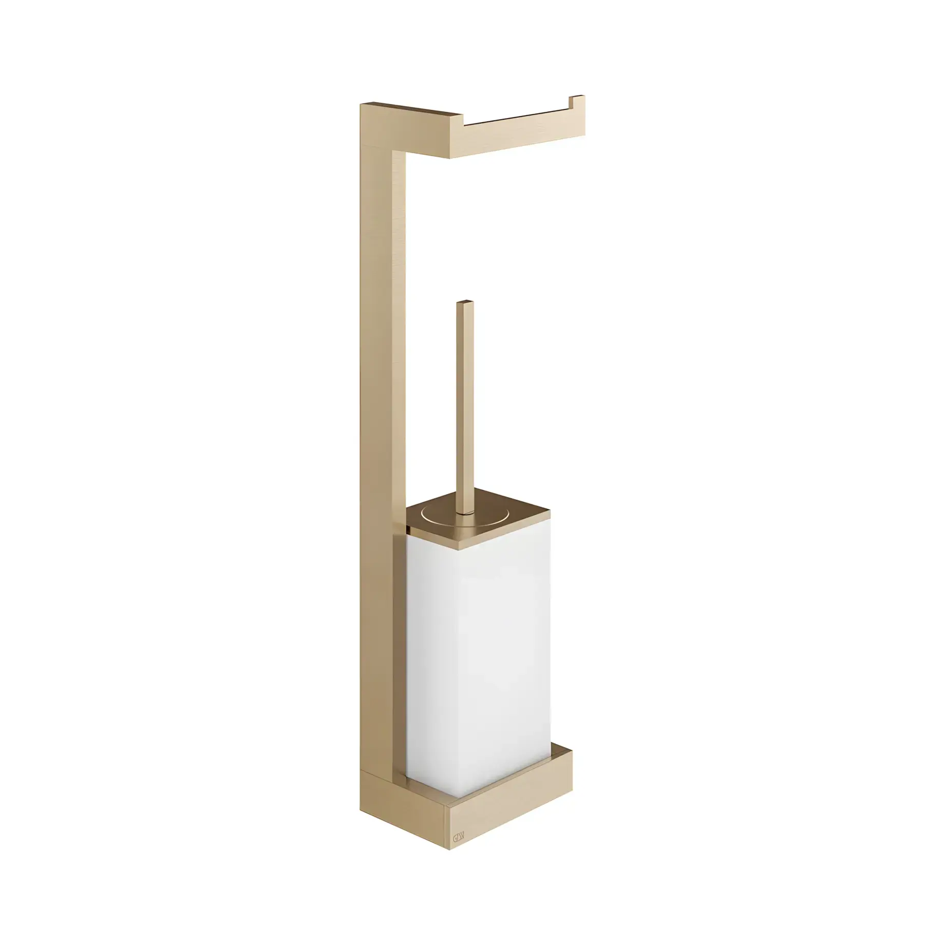Стійка з йоржиком та тримачем Inverso Виробник 20867-726 Warm Bronze Br. PVD — вид спереду