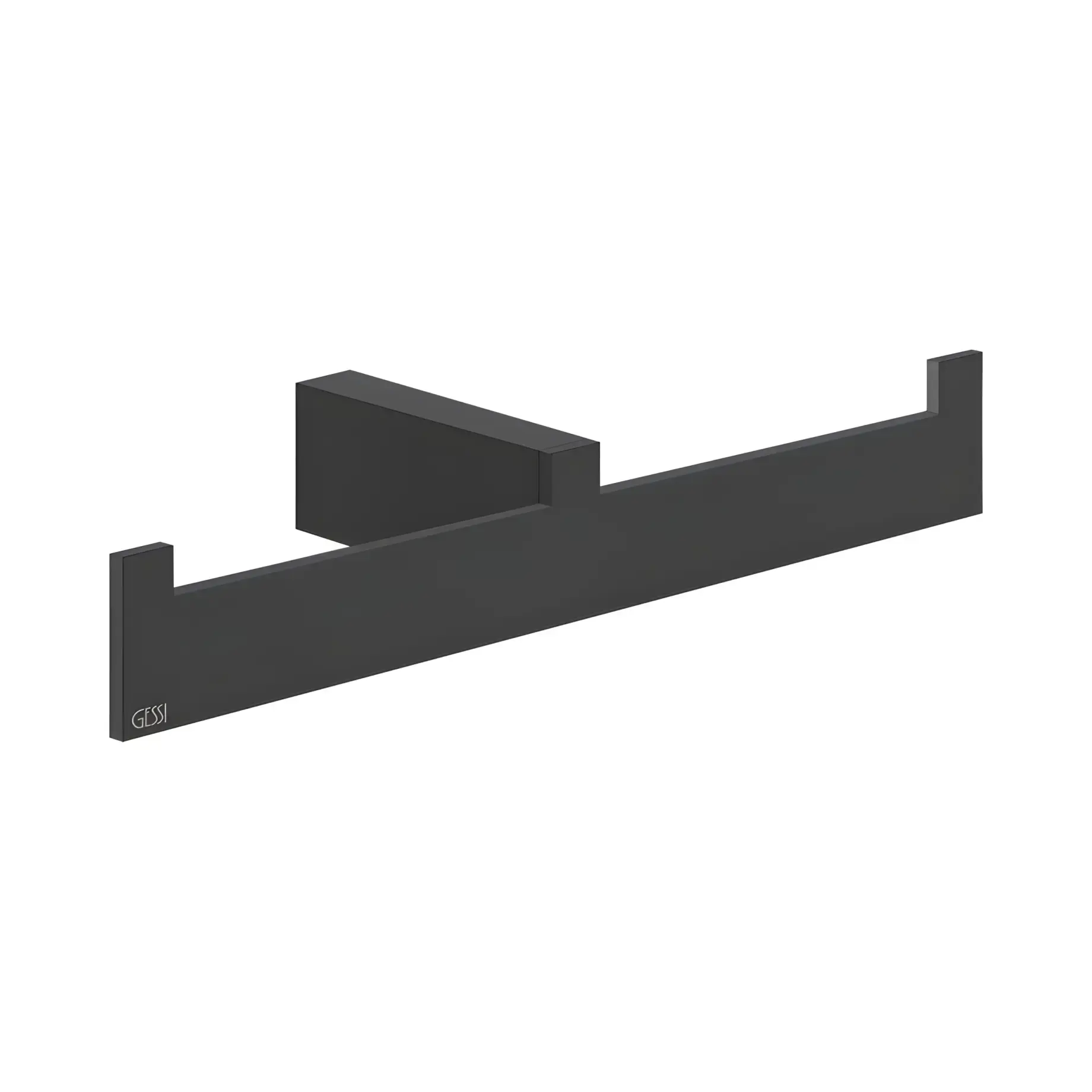 Держатель для полотенец Inverso Производитель 20915-299 Matte Black — вид спереди