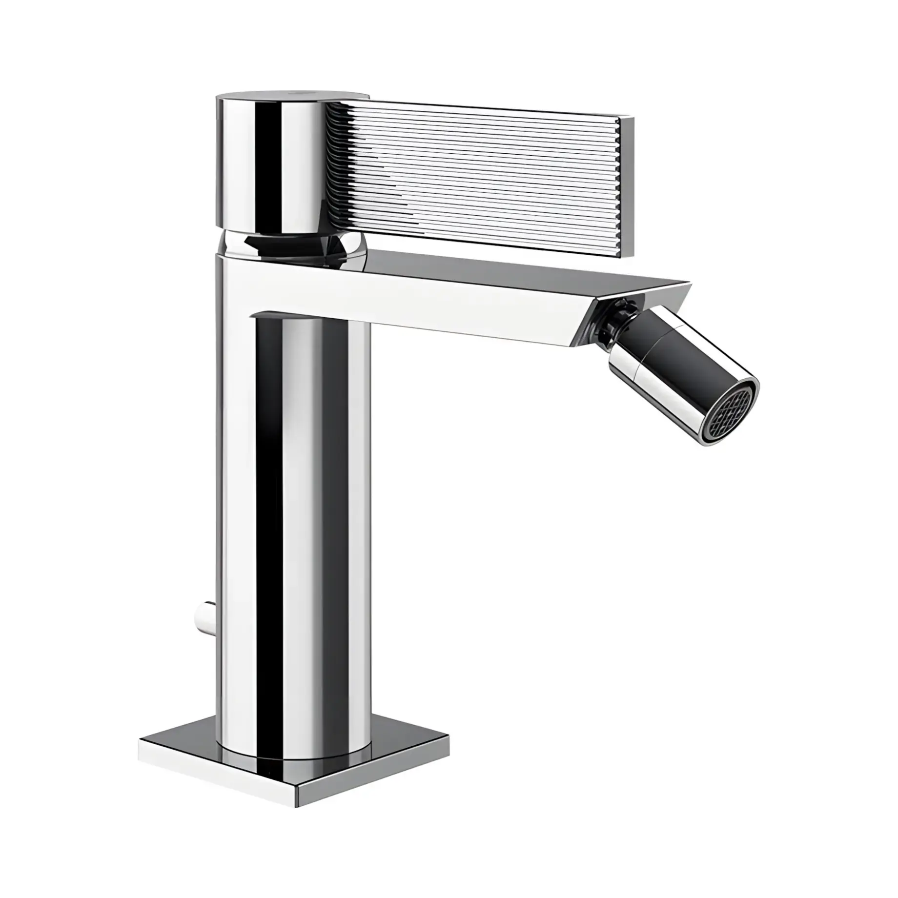 Змішувач для біде Inverso Виробник 73507-031 Chrome — вид спереду
