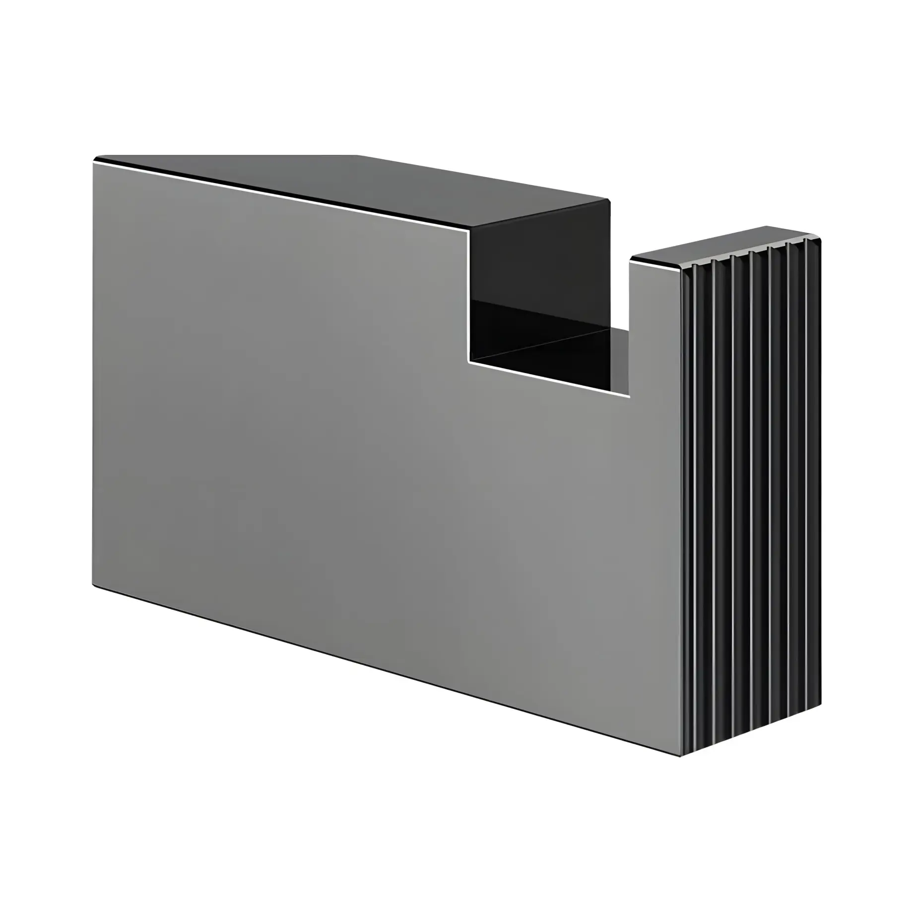 Гачок Inverso Gessi 73521-706 Black Metal PVD — вид на білому тлі