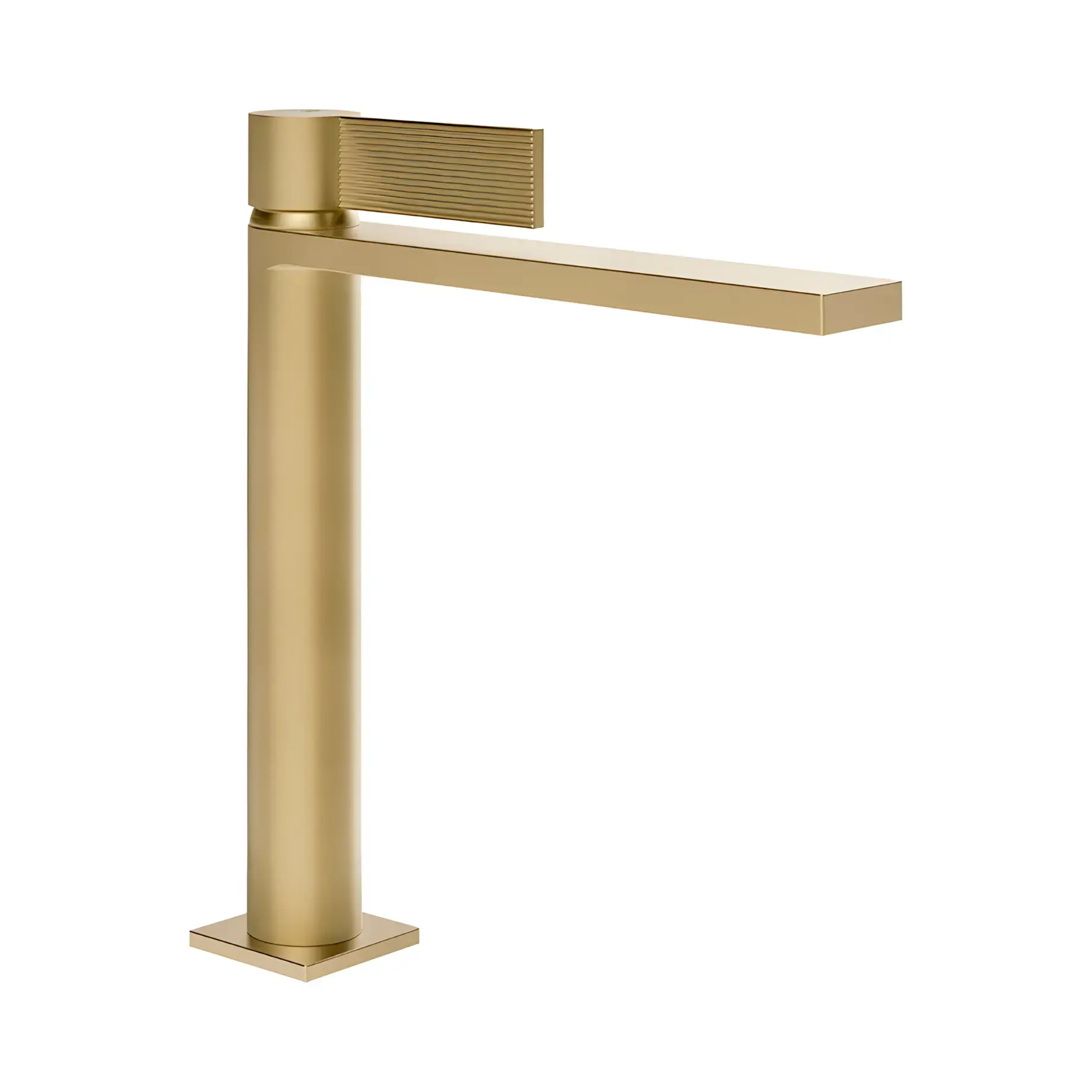 Змішувач для раковини Inverso Виробник 73555-727 Brass Brushed PVD — вид спереду