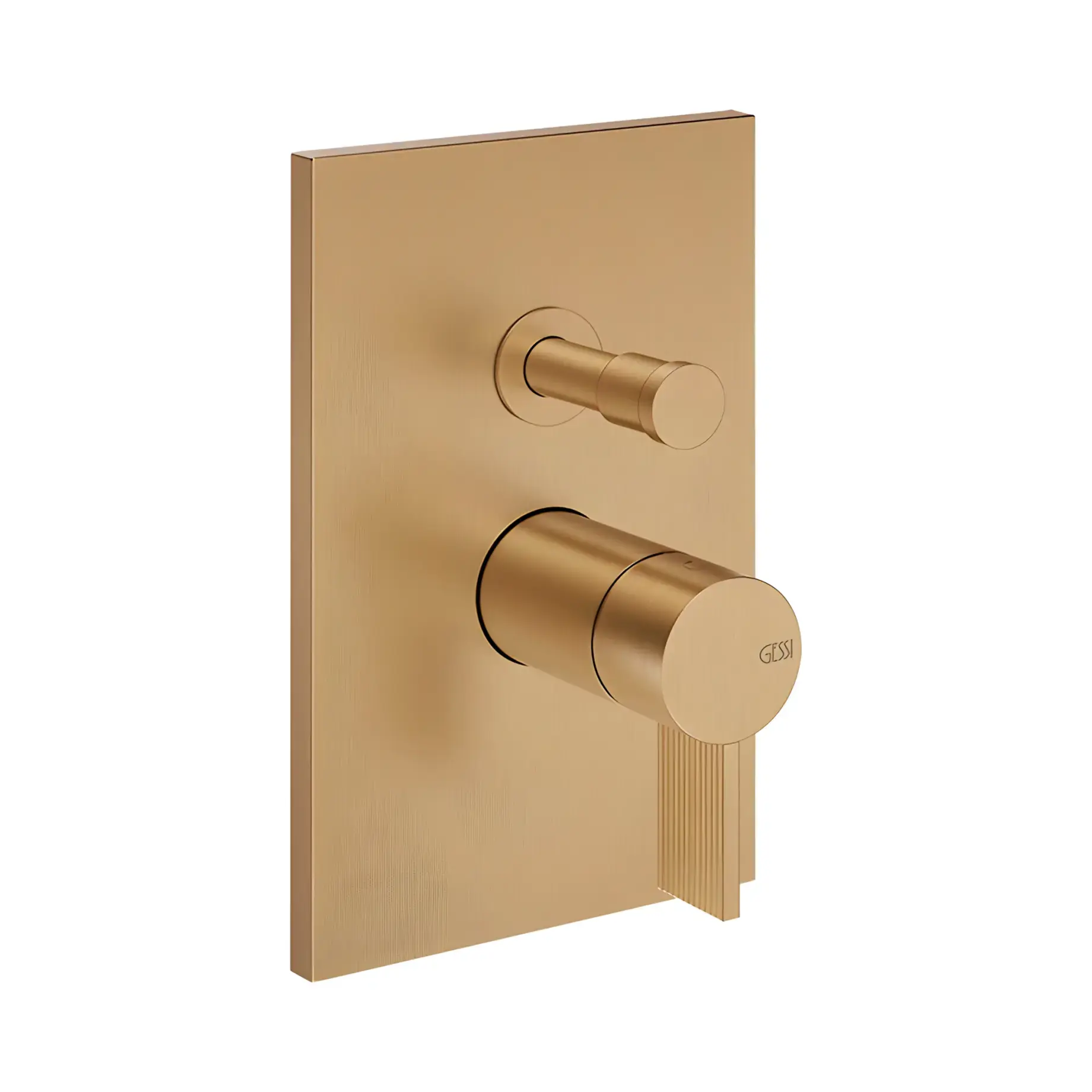 Змішувач для душу Inverso Виробник 73579-726 Warm Bronze Br. PVD — вид спереду