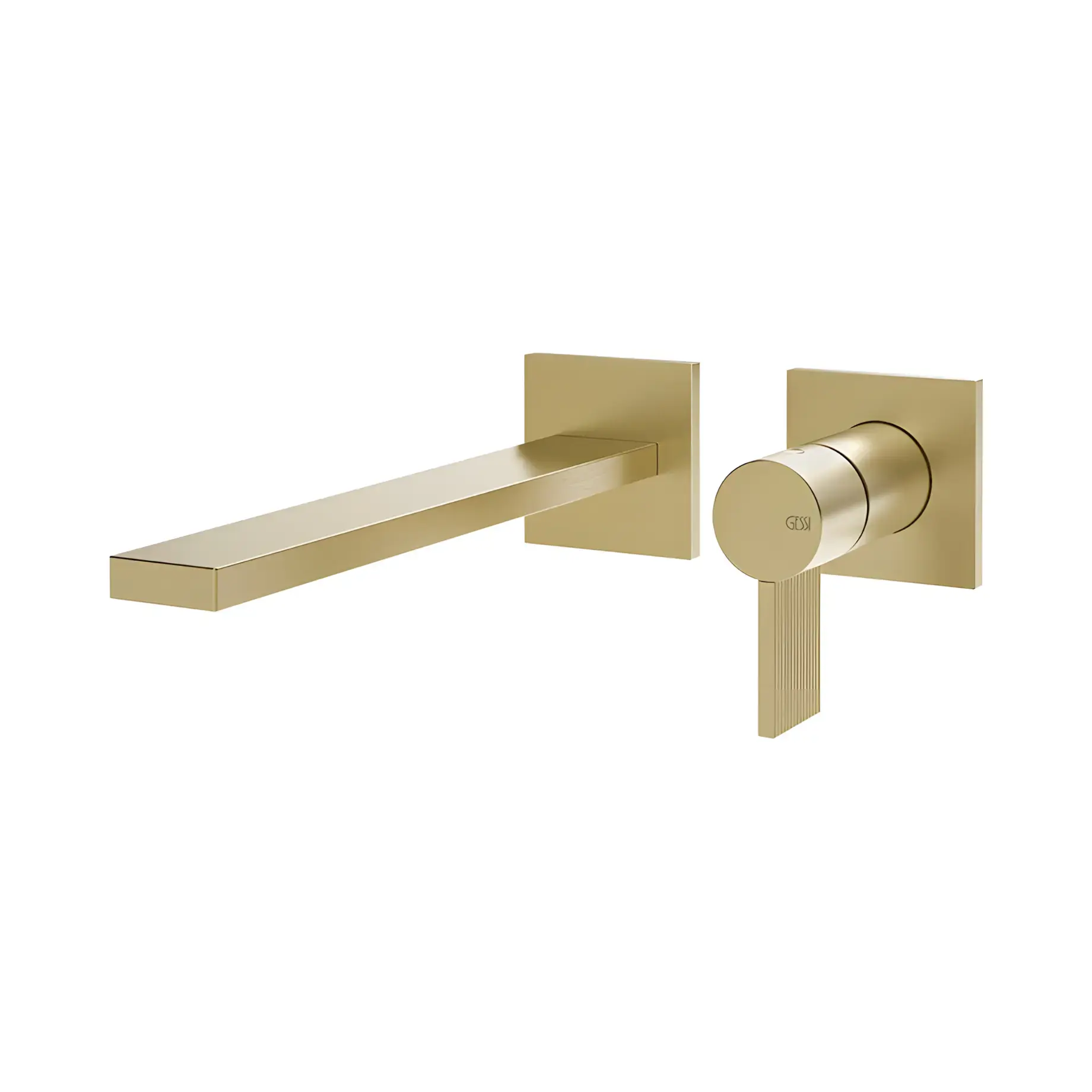 Змішувач для раковини Inverso Виробник 73588-727 Brass Brushed PVD — вид спереду