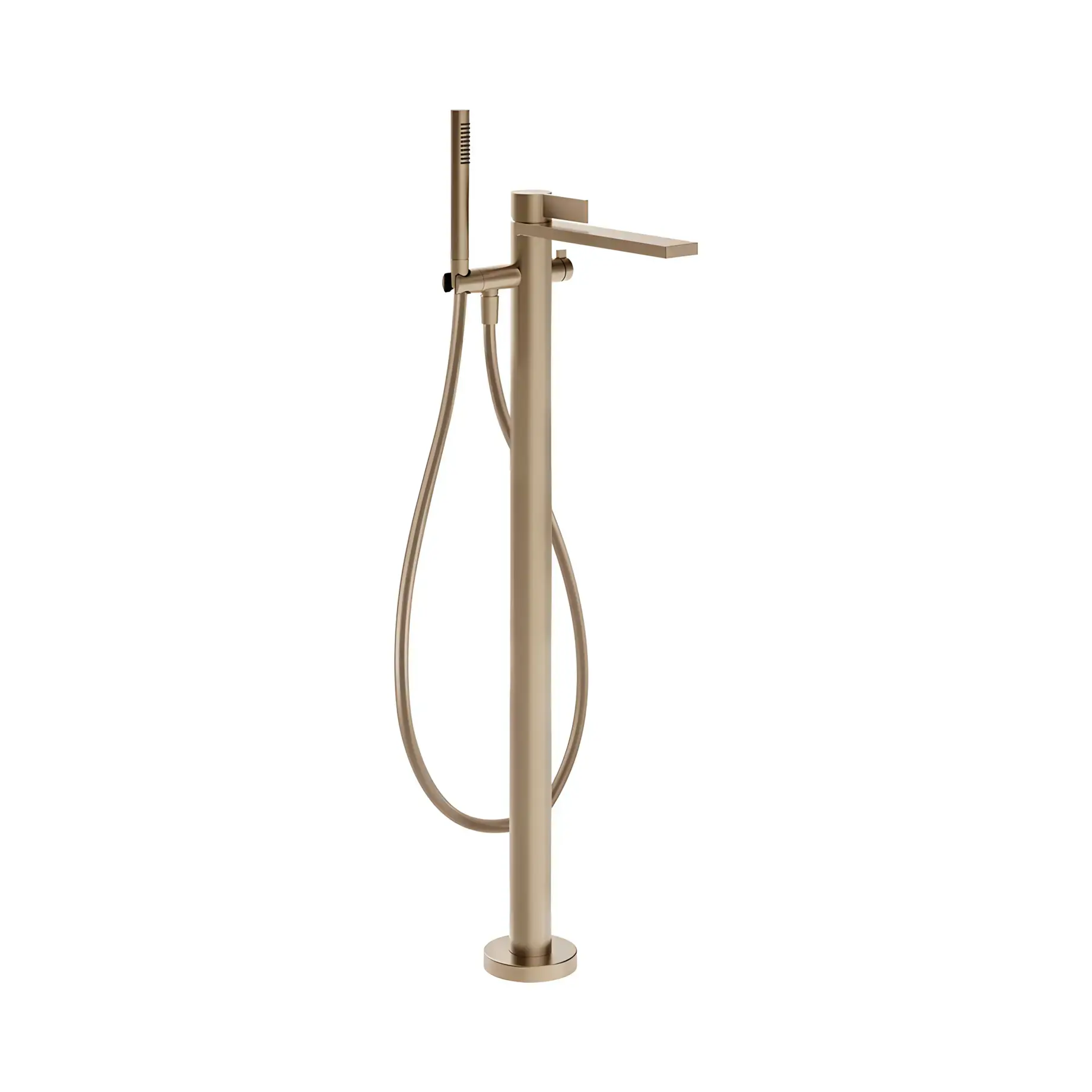 Змішувач для ванни Inverso Виробник 73628-149 Finox Brushed Nickel — вид спереду