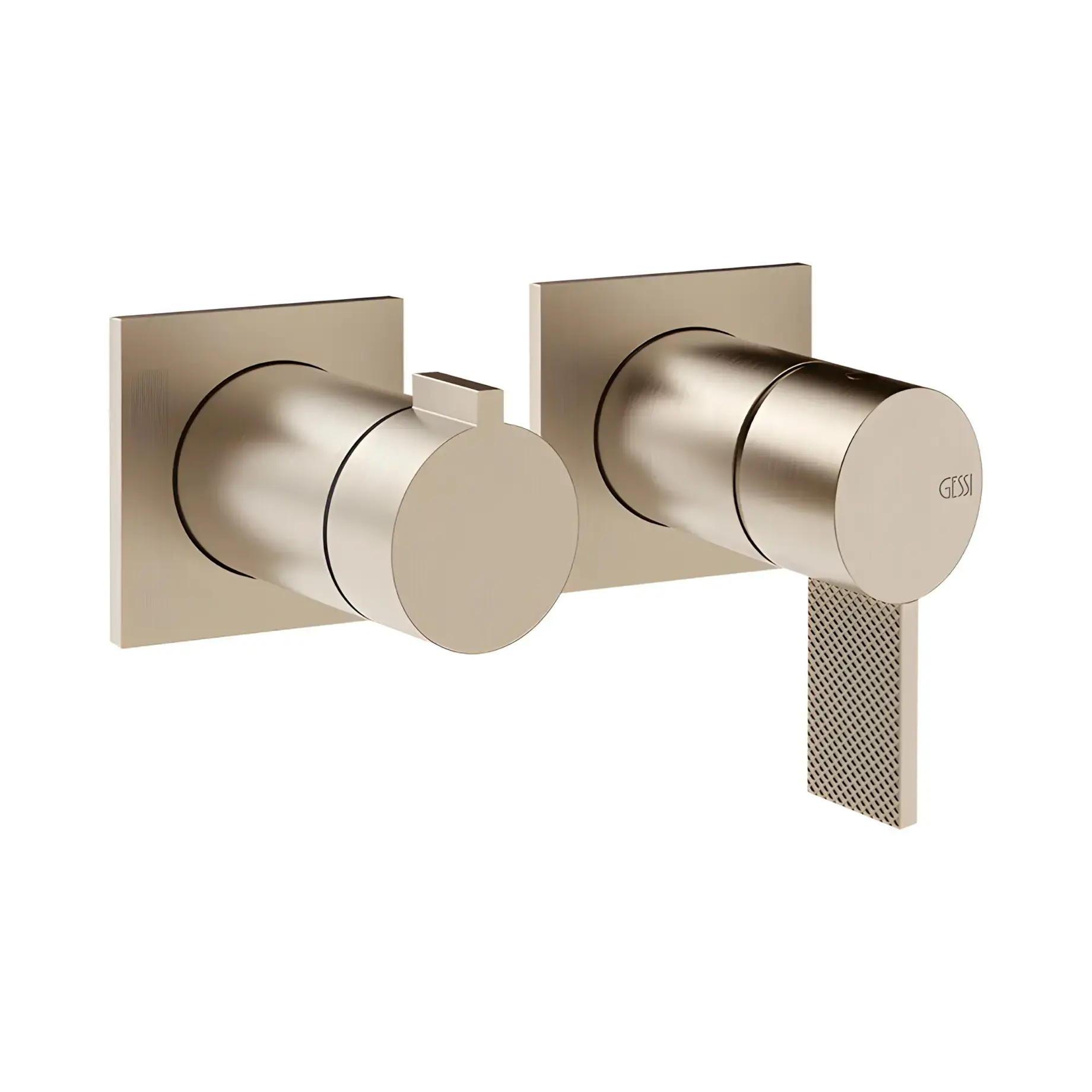 Змішувач для душу Inverso Виробник 73638-149 Finox Brushed Nickel — вид спереду
